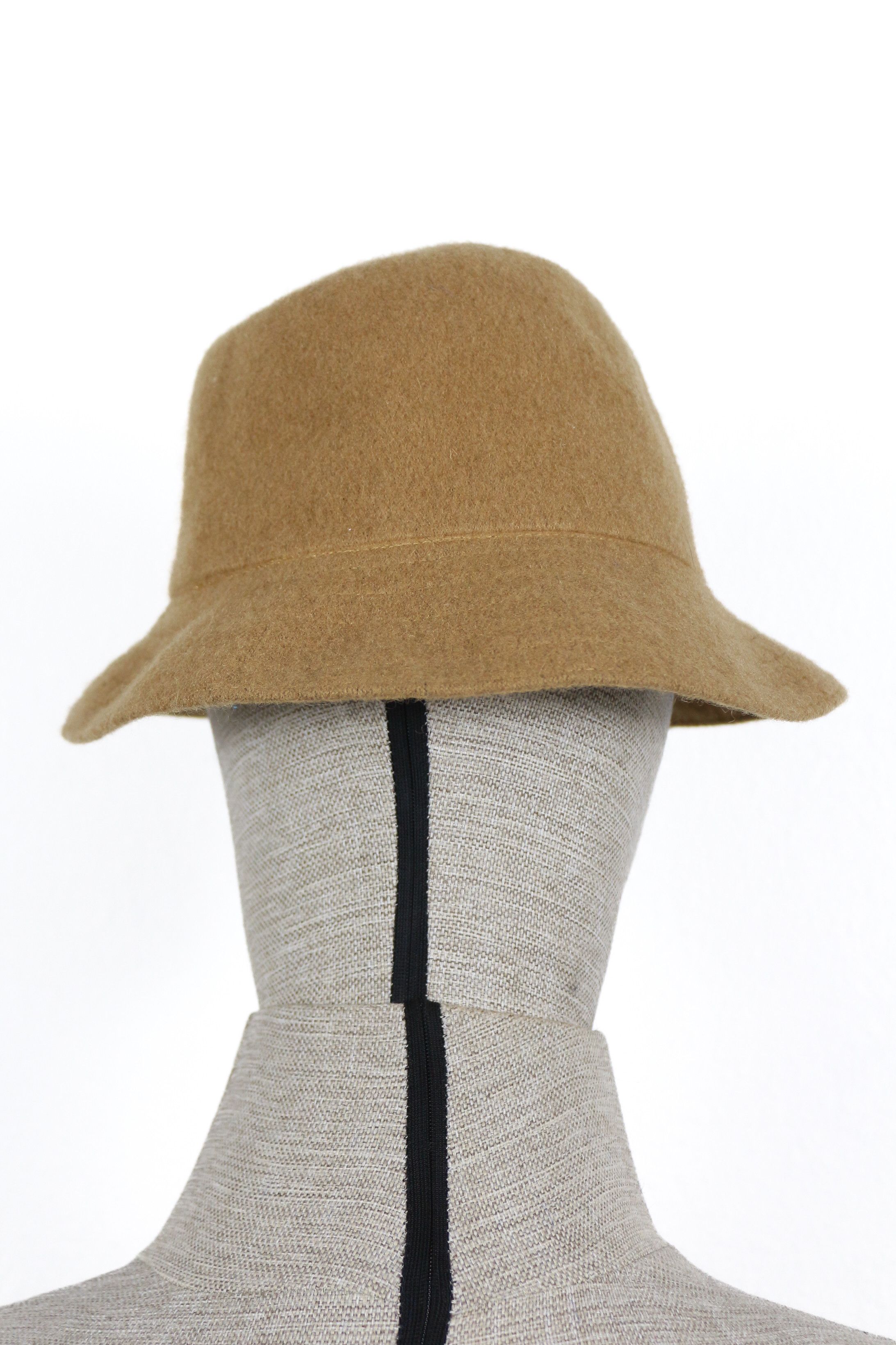 Kangol × Vintage Kangol Logo Beige Wool Bucket Hat NZ Size ONE SIZE - 3 Thumbnail