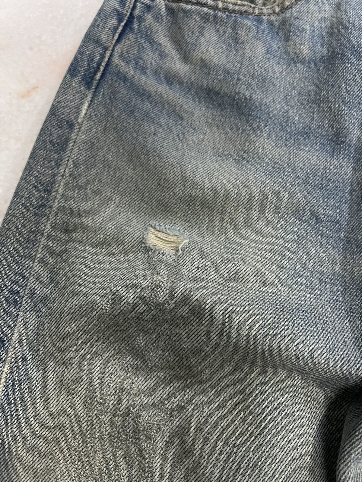 Levi's 💥90s Levis 501 kurt Corbain Mud Wash Distressed Jean Size US 29 - 8 Thumbnail