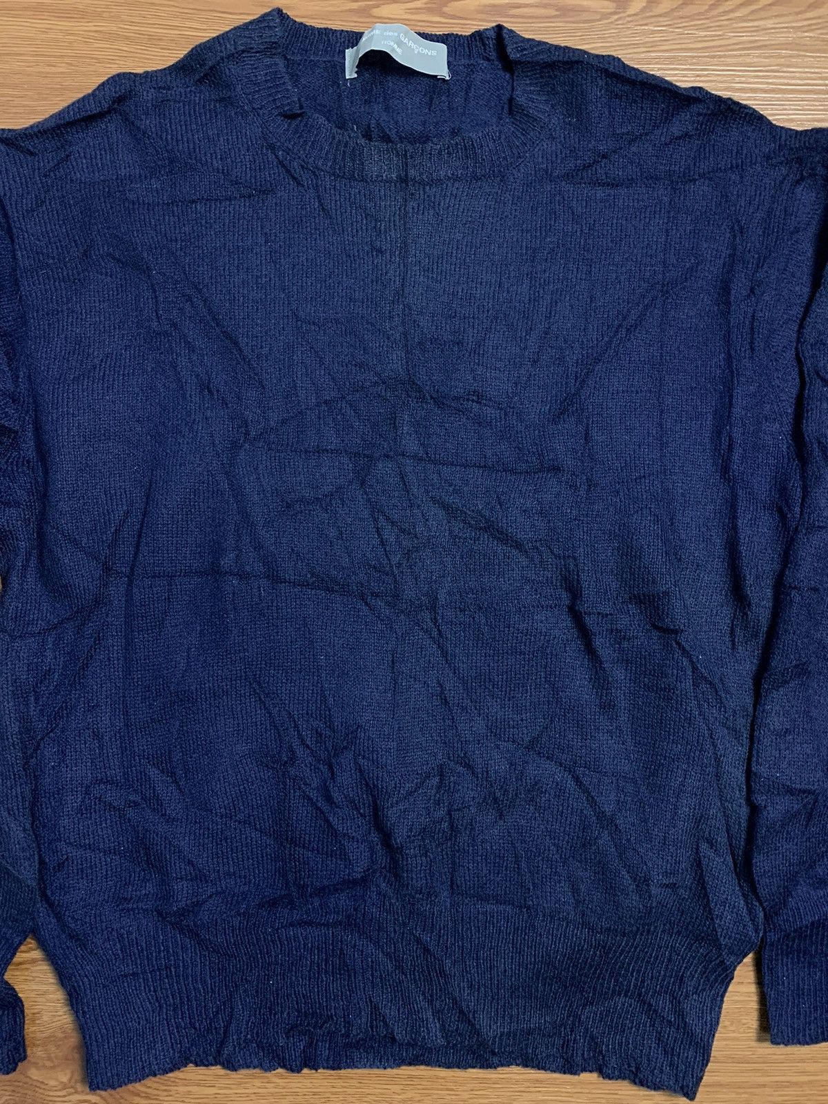 Comme des Garcons AD2000 CDGH Wrinkle Wool Knitwear Size US M / EU 48-50 / 2 - 3 Thumbnail