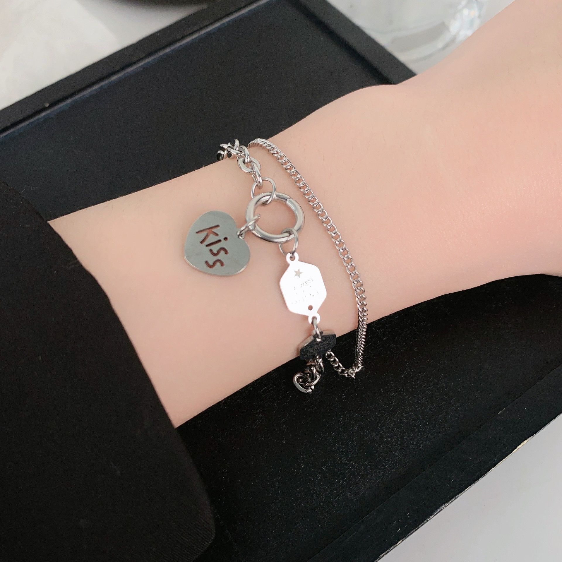 Jewelry Crazy Bracelet Y2K Punk Chain Gotch Bracelets Chains Size ONE SIZE - 1 Thumbnail