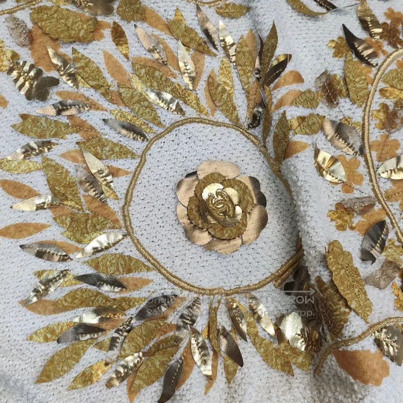 Chanel Chanel Gold thread leaf sweater Size XS / US 0-2 / IT 36-38 - 4 Thumbnail