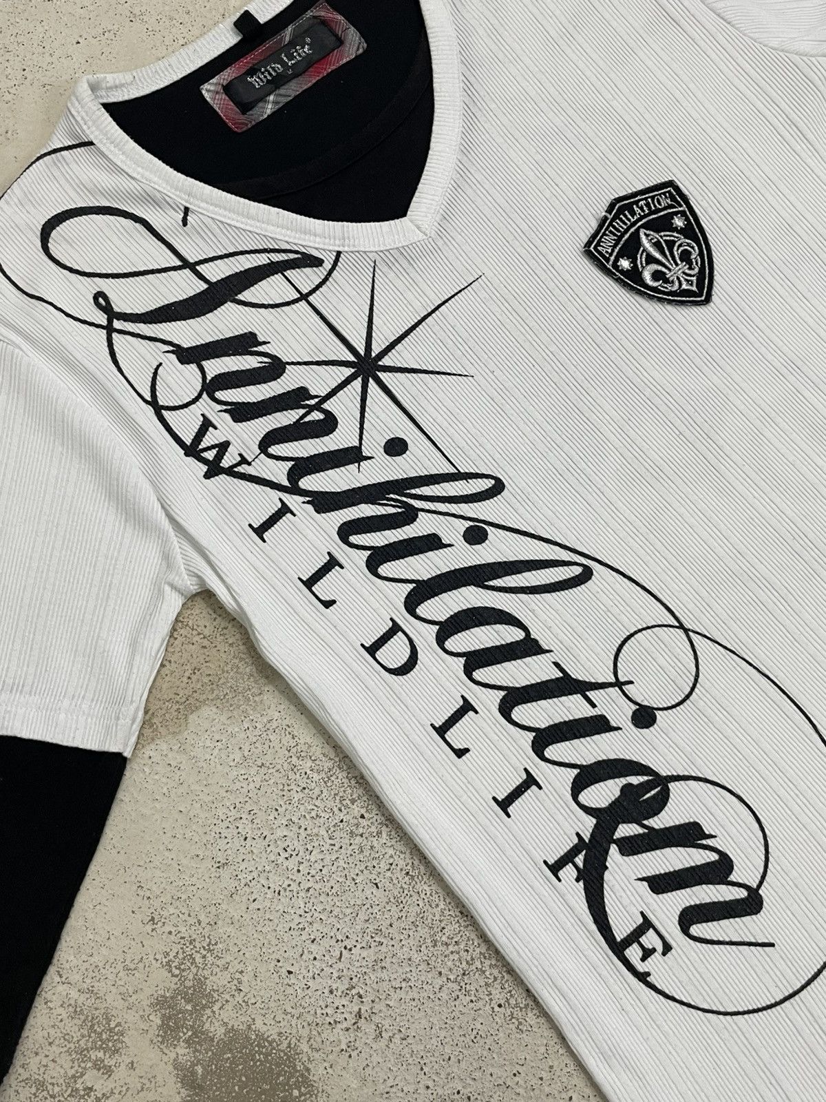 Affliction B/W 3Q Tee Wild Life Annihilation Affliction Design Motive Size US M / EU 48-50 / 2 - 6 Thumbnail