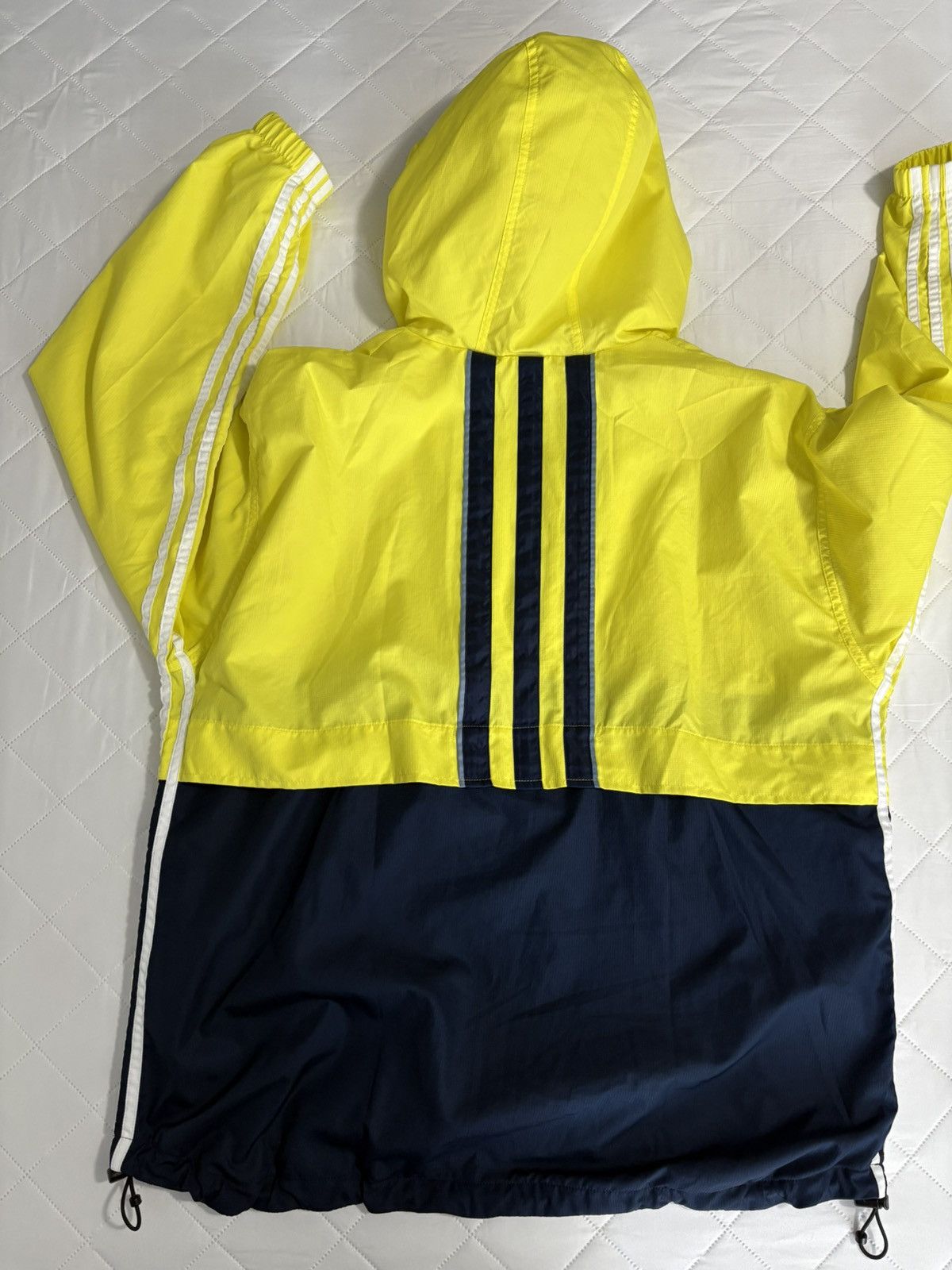 Adidas ADIDAS HOODED PARKA YELLOW NAVY Size US M / EU 48-50 / 2 - 4 Thumbnail