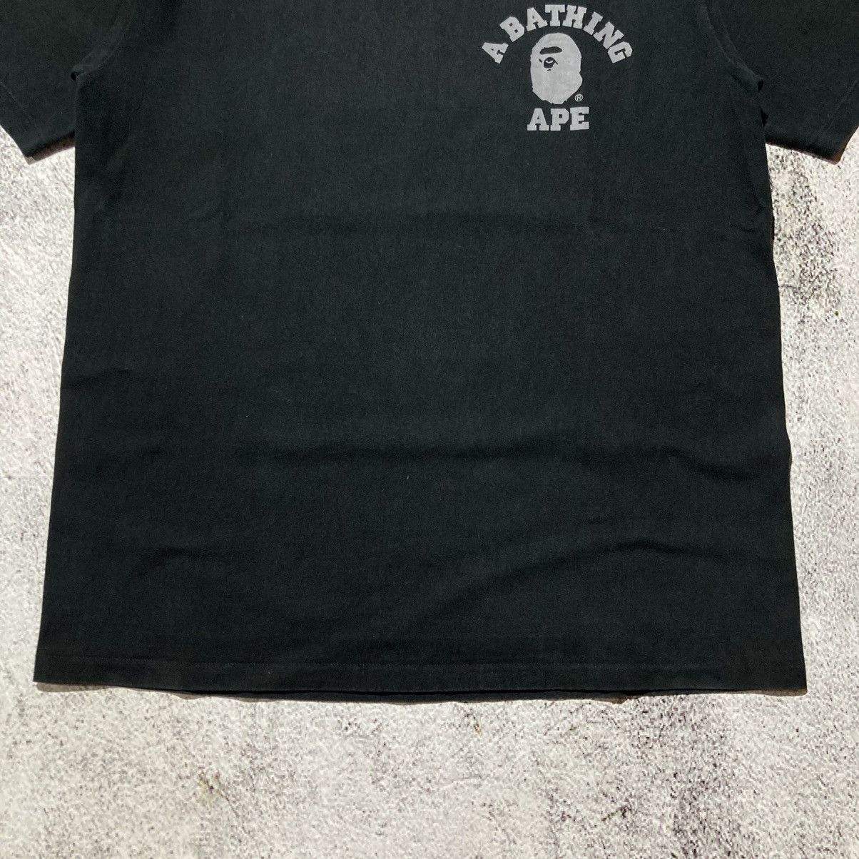 Bape Bape A Bathing Ape College Logo “Together Strong” Tee Black Size US XL / EU 56 / 4 - 7 Thumbnail
