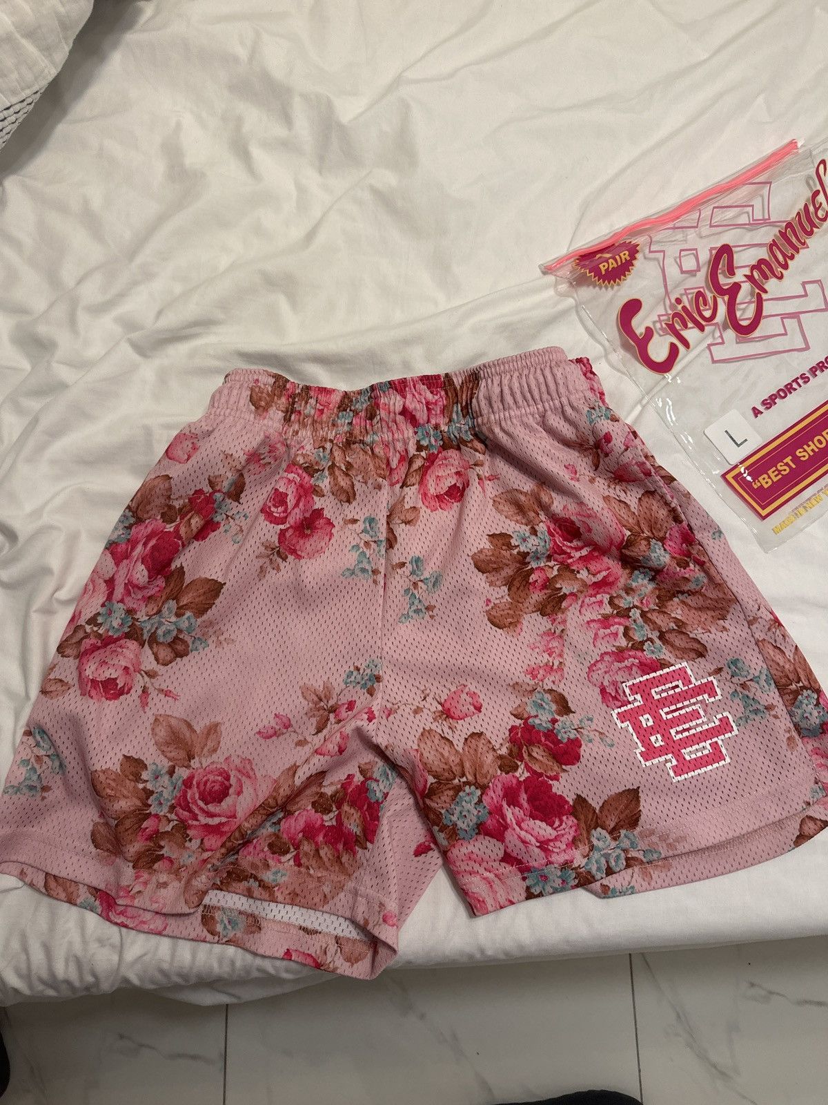 Eric Emanuel store EE Basic Short Pink Color Size Large