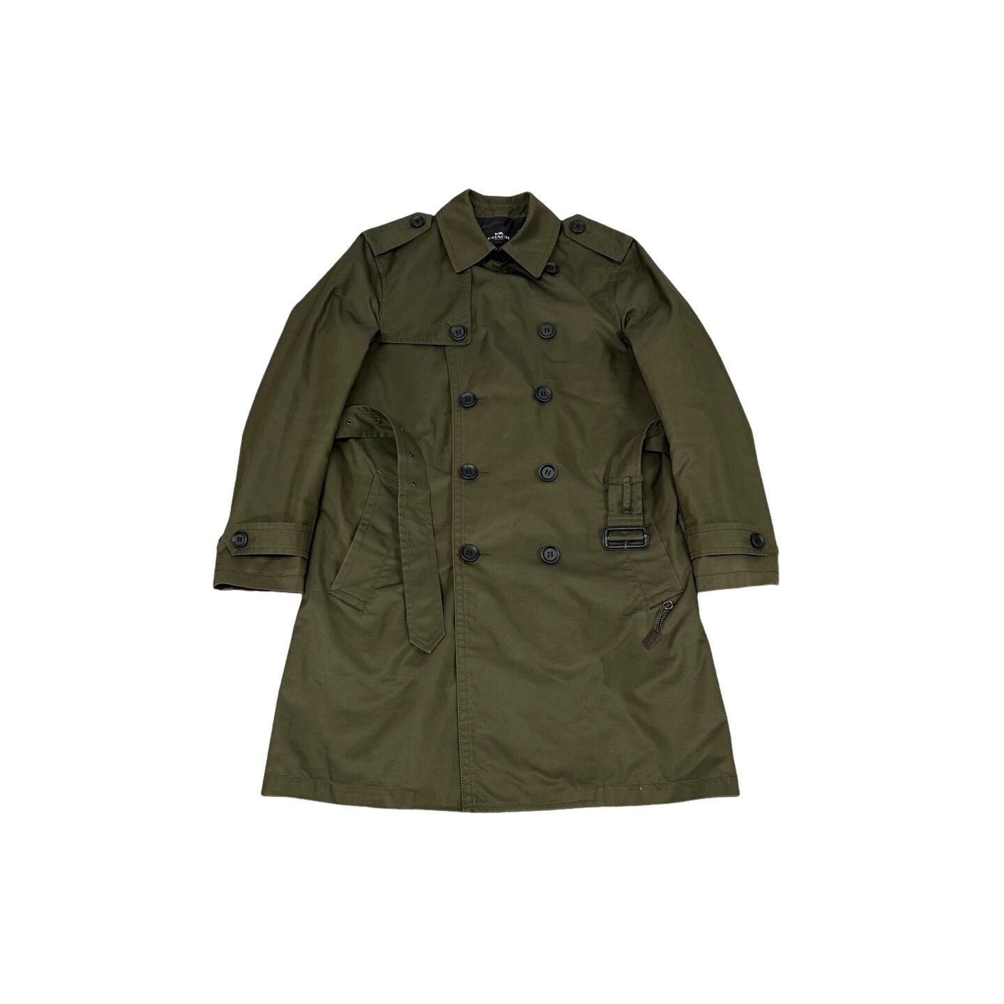 Coach Coach Olive Double Breasted Trench Coat S Size US S / EU 44-46 / 1 - 1 Thumbnail
