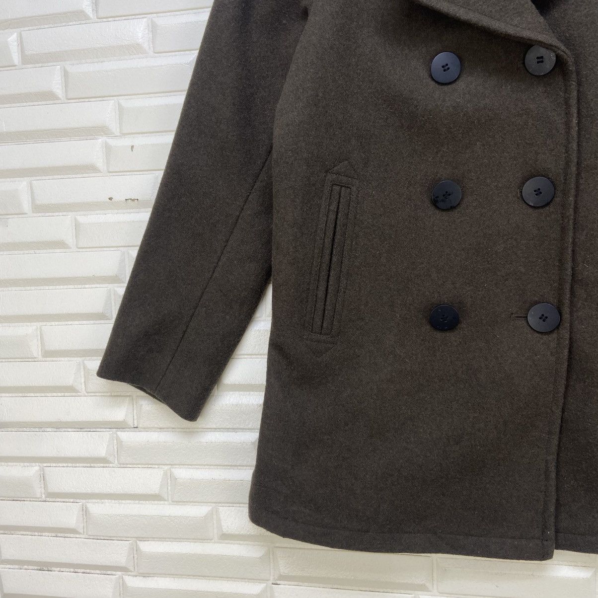 Japanese Brand Ines De La Fressange X Uniqlo Paris Double Breasted Wool Size M / US 6-8 / IT 42-44 - 5 Thumbnail