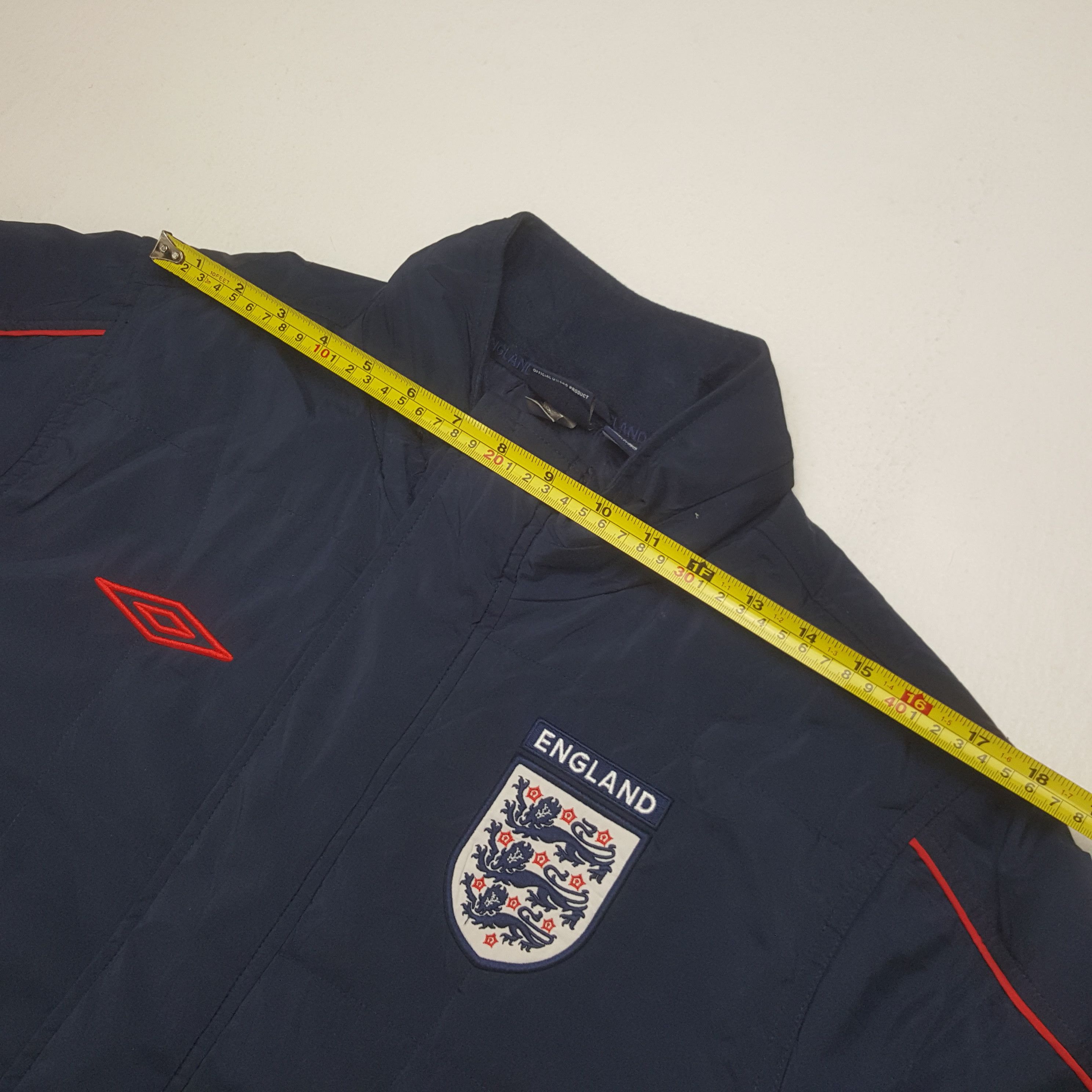 Umbro Vintage Umbro England Nation Football Winter Jacket Size XS / US 0-2 / IT 36-38 - 5 Thumbnail