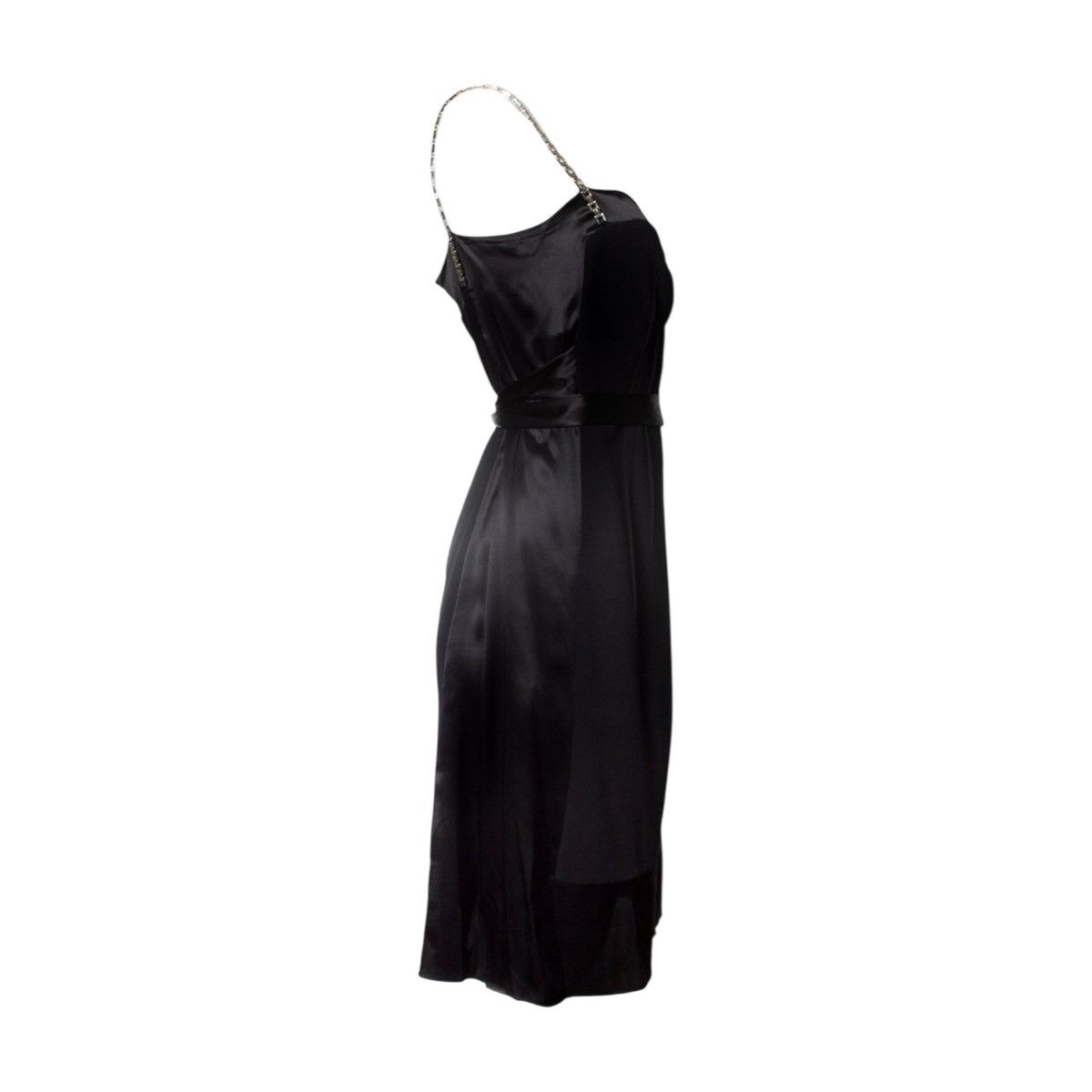 Dolce & Gabbana Archive Satin tie chan link dress Size XS / US 0-2 / IT 36-38 - 3 Thumbnail