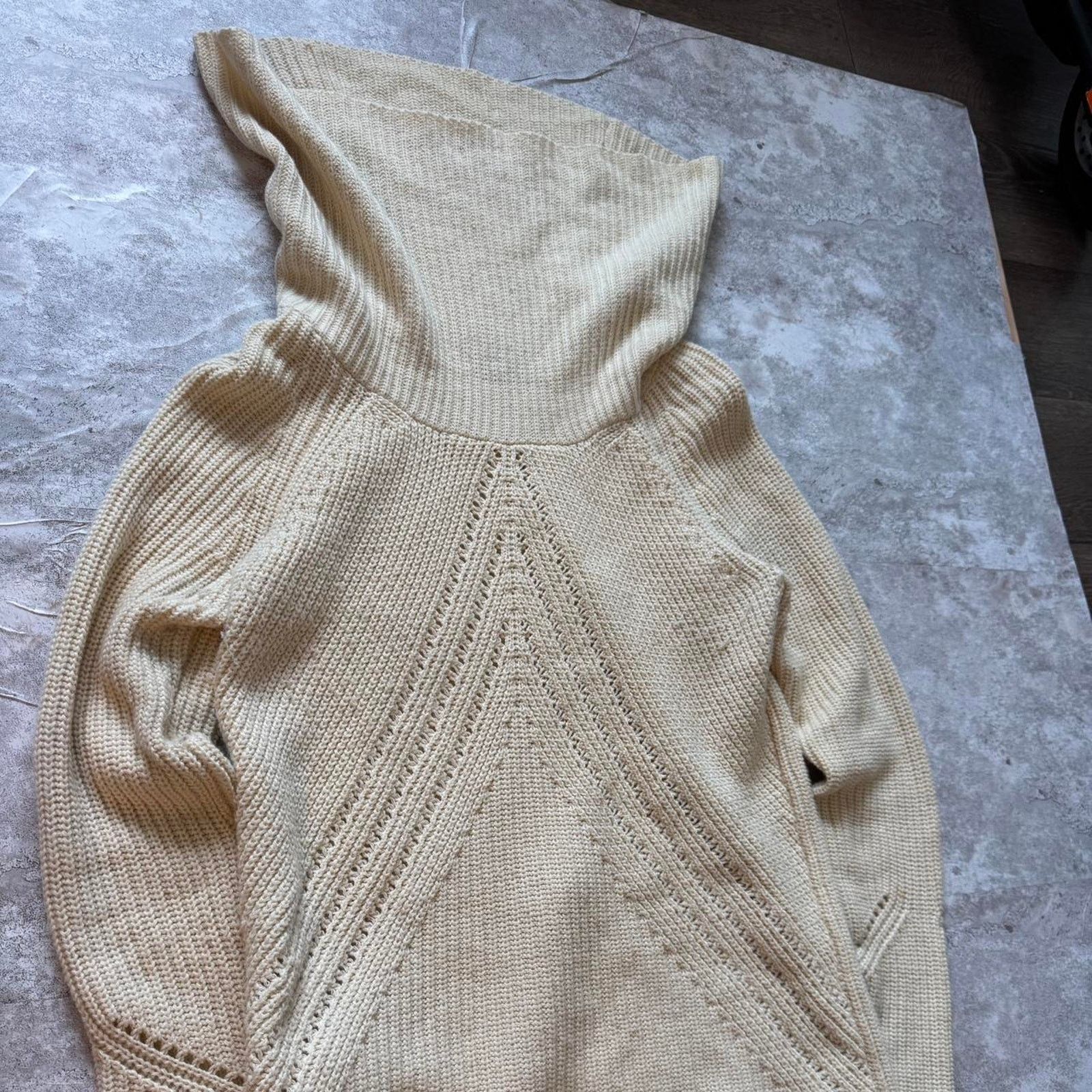 Ann Taylor Ann Taylor Women’s Petite Cowl Neck Sweater – Size Small Size S / US 4 / IT 40 - 2 Thumbnail