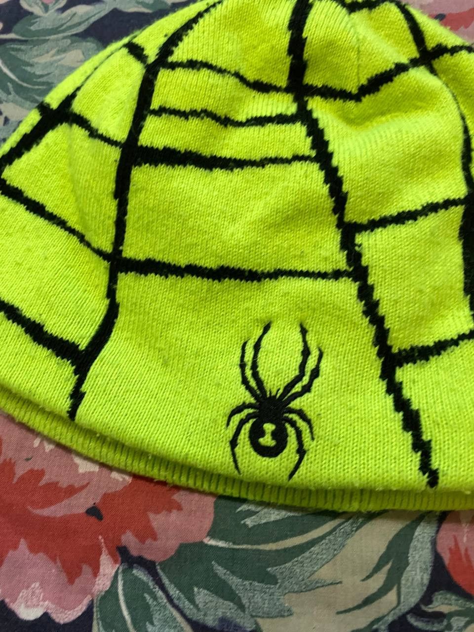 Spyder Hats Spyder print logo Vintage Y2K Streetwear Size ONE SIZE - 4 Thumbnail