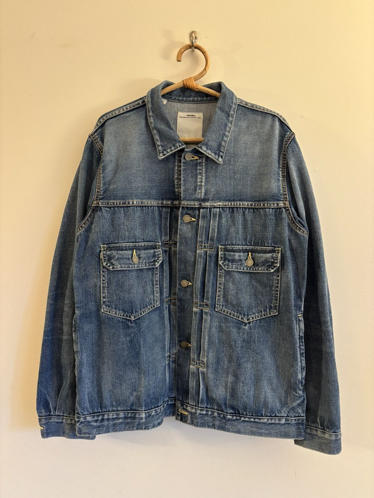 visvim SS 101 JKT DMGD