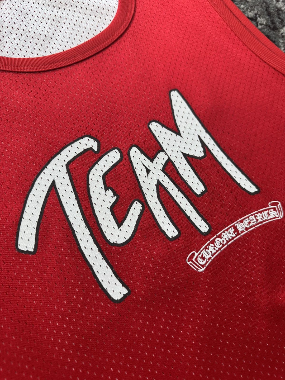 Chrome Hearts Chrome hearts matty boy Form Reversible Warmup Jersey Red Size US L / EU 52-54 / 3 - 4 Thumbnail