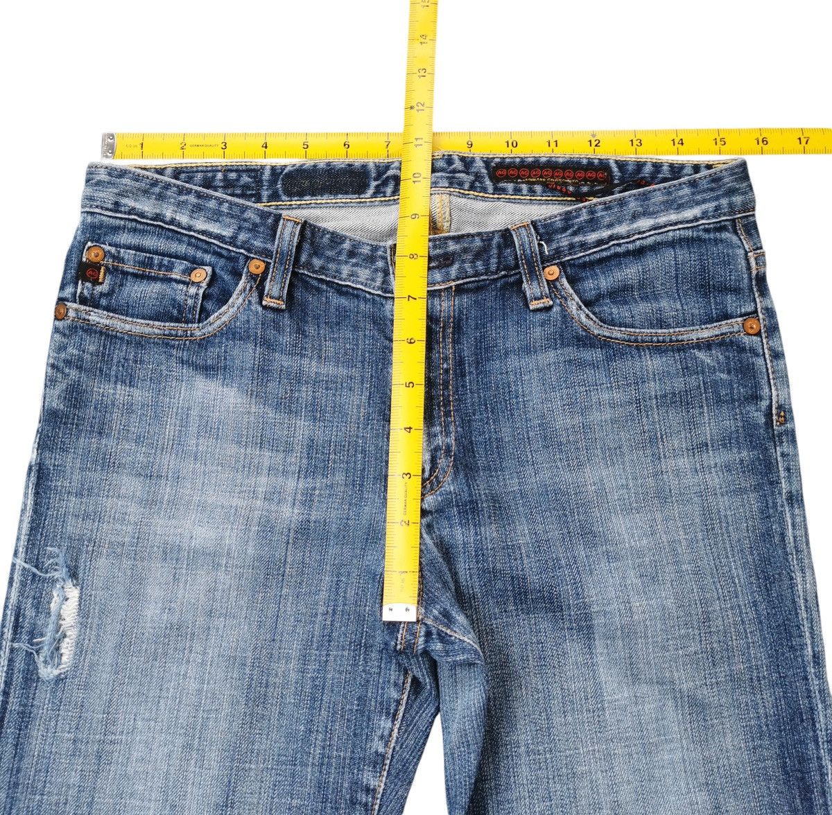 AG Adriano Goldschmied Adriano Goldschmied Flared Denim Jeans Size US 31 - 9 Thumbnail