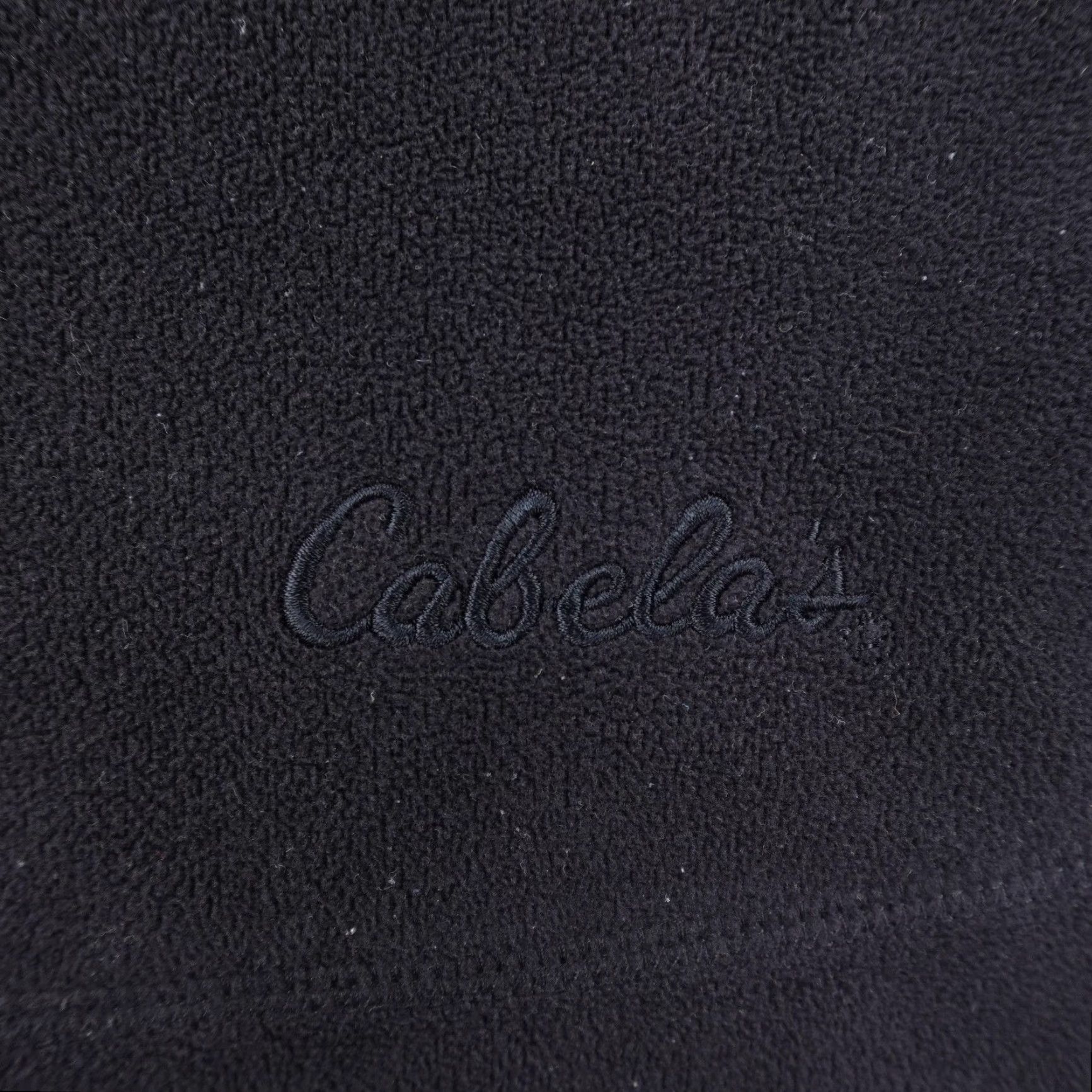 Vintage Cabela's WindShear Jacket Mens M Black Fleece Hooded Full Zip Outdoors Coat Windbreaker Regular Zip Sleeves Logo Embroidered Pockets Size US M / EU 48-50 / 2 - 5 Thumbnail