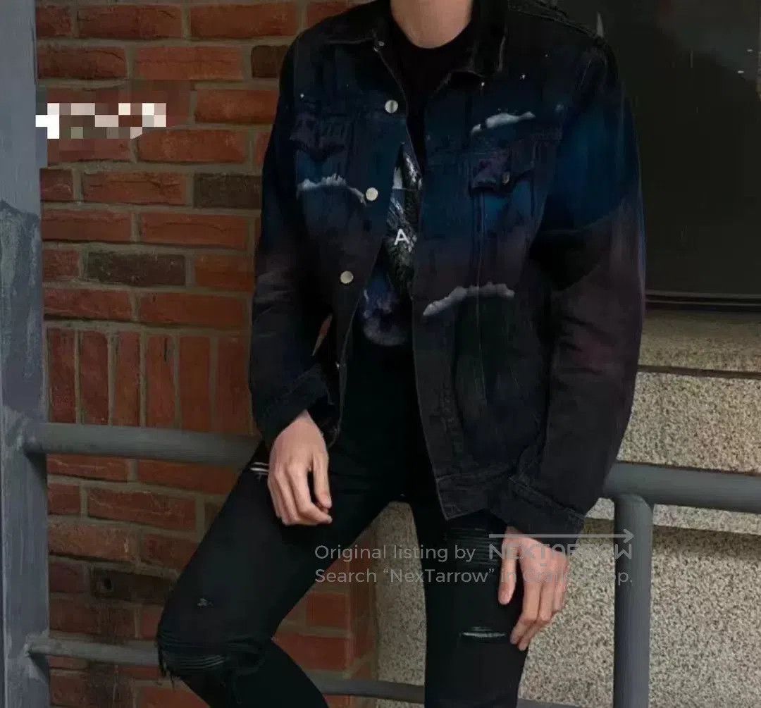Amiri Amiri Starry Wolf Denim Jacket. Size US XL / EU 56 / 4 - 8 Thumbnail