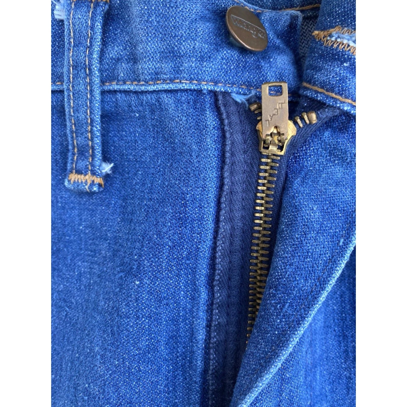 Wrangler VINTAGE Wrangler Jeans Mens 42 Regular 32.5 Inseam 5-Pocket Denim Blue Zip IDEAL Cowboy Size US 42 / EU 58 - 6 Thumbnail