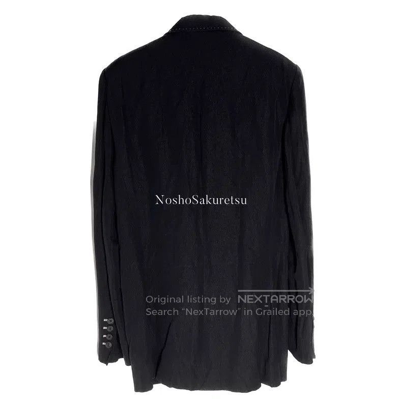 Ann Demeulemeester Ann Demeulemeester Vintage Polyester Blazer. Size US S / EU 44-46 / 1 - 2 Thumbnail