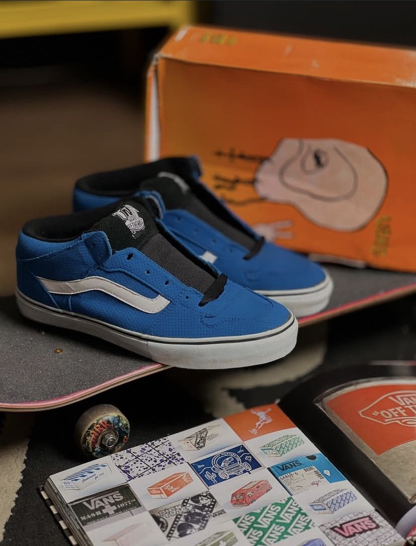 Vans Vintage Vans TNT 2 MID Blue Size US 10 / EU 43 - 1 Thumbnail