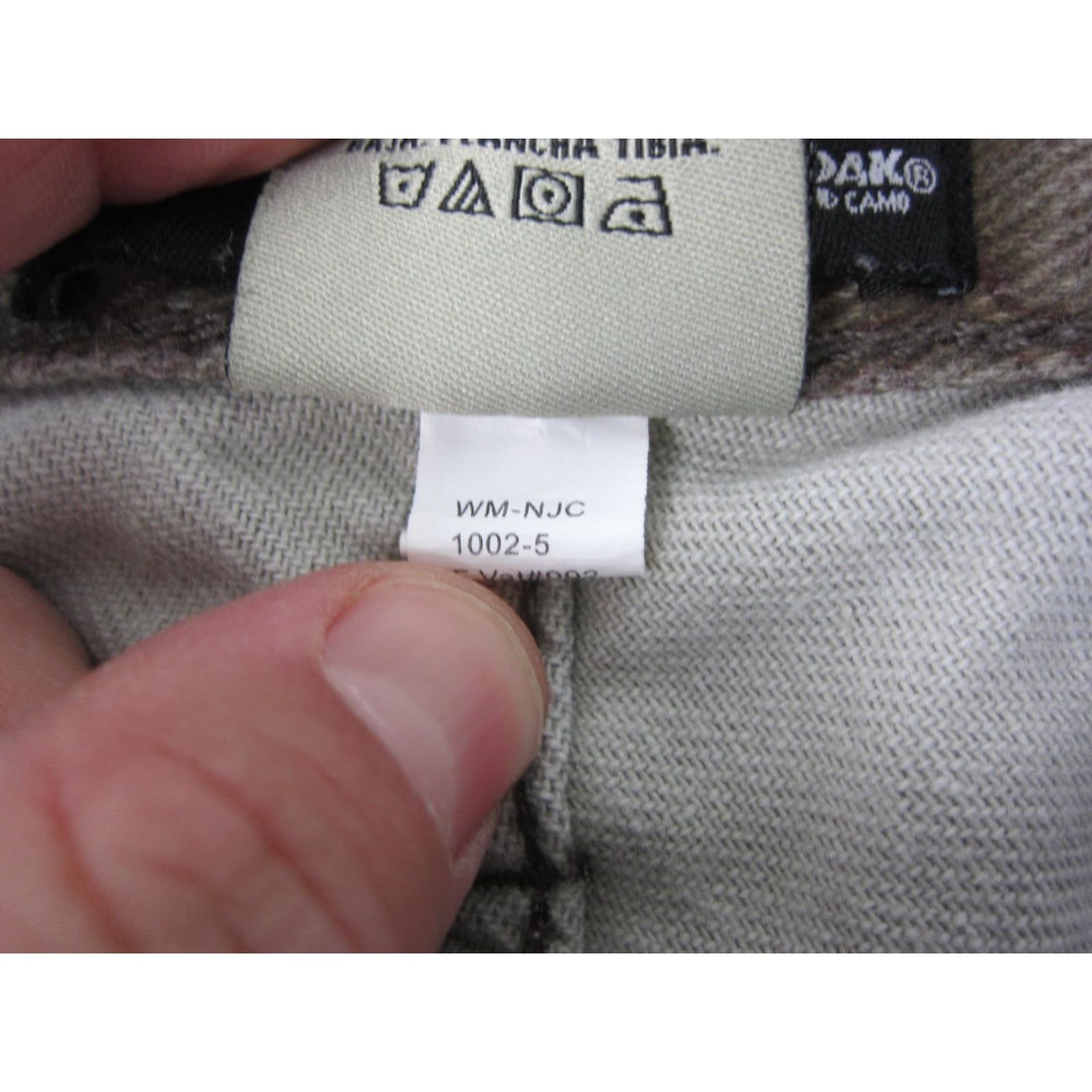 Vintage Break Up Mossy Oak Pants Mens 38x30 Camouflage Camo 90s Cotton Canvas Regular Straight Pocket Brown Green Workwear Casual Mens Size US 38 / EU 54 - 5 Thumbnail
