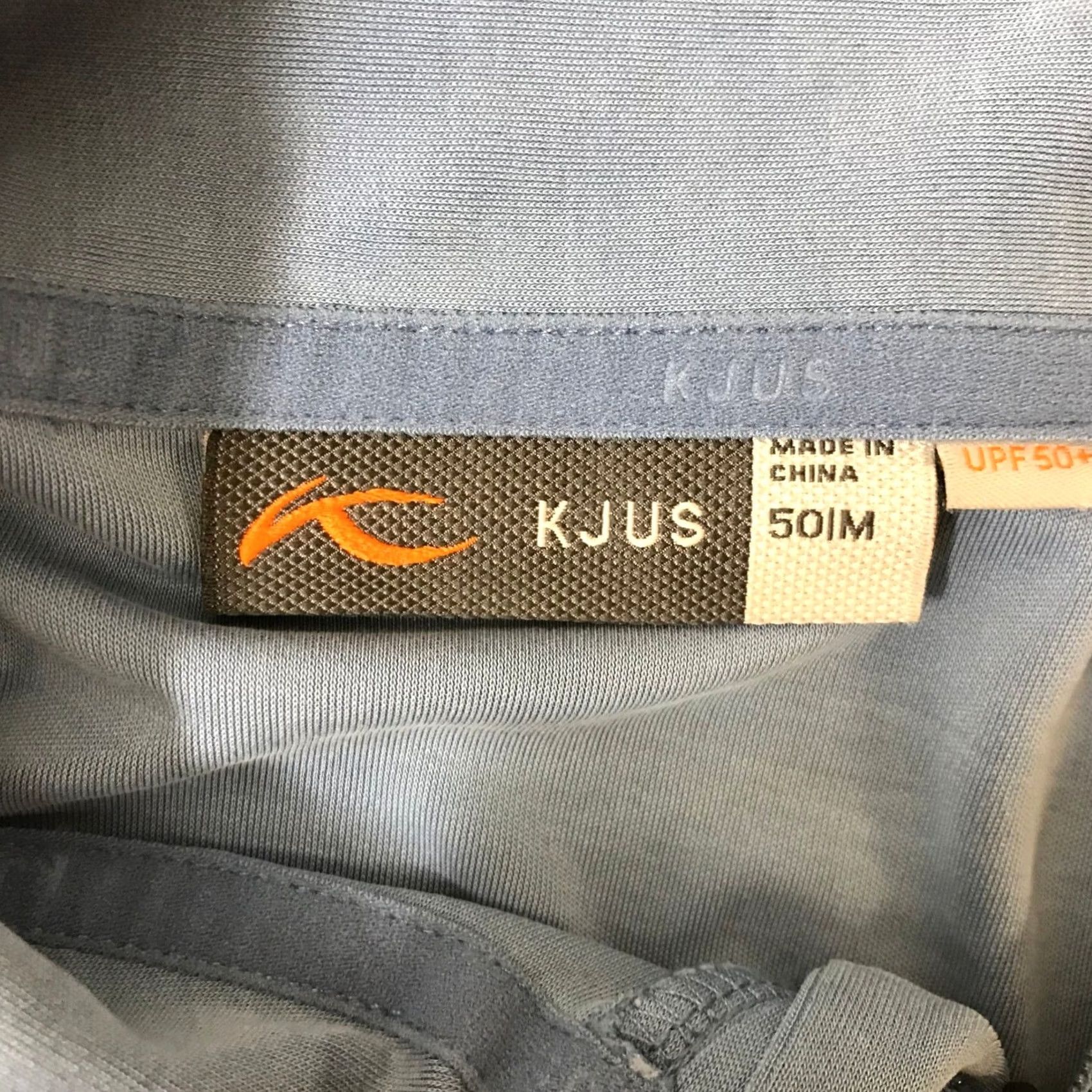 KJUS Kjus Mens Quarter Zip Pullover Light Blue UPF 50+ Performance Top Size M Size US M / EU 48-50 / 2 - 7 Thumbnail