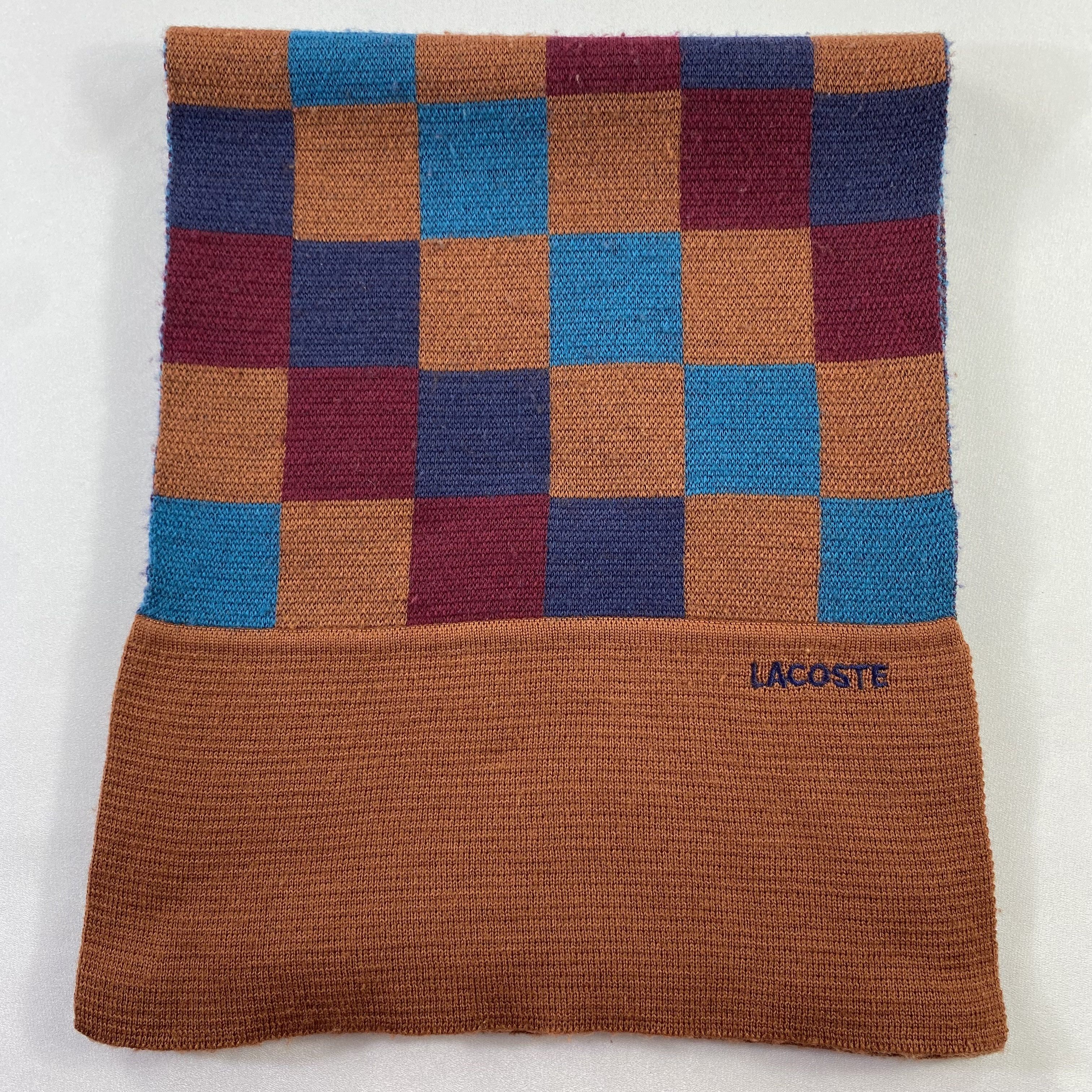 Lacoste Lacoste Scarf Neck Wrap Wool Muffler Size ONE SIZE - 3 Thumbnail