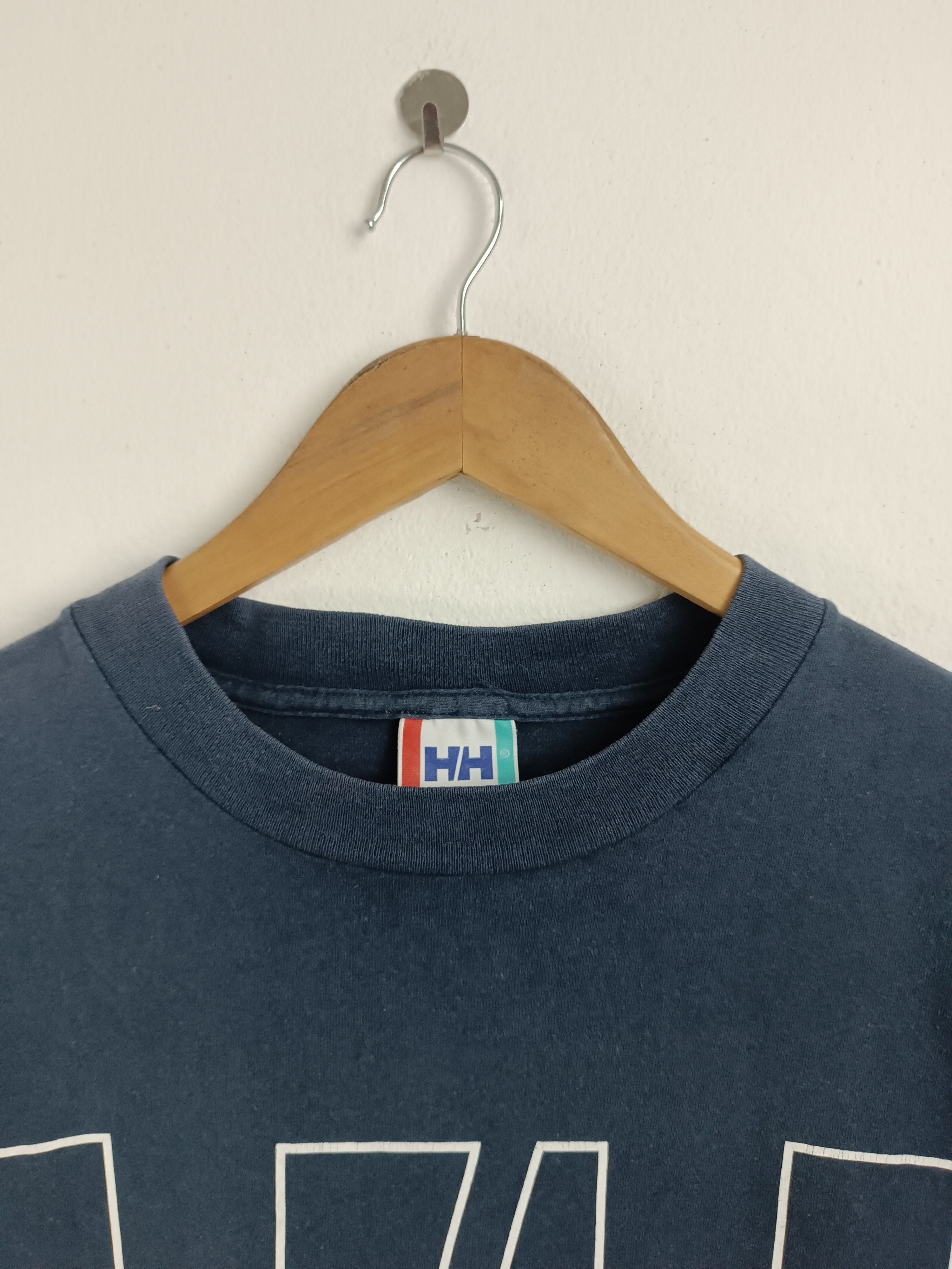 Helly Hansen VINTAGE 90'S HELLY HANSEN CLASSIC LOGO TEE tnf colombia Size US M / EU 48-50 / 2 - 9 Thumbnail