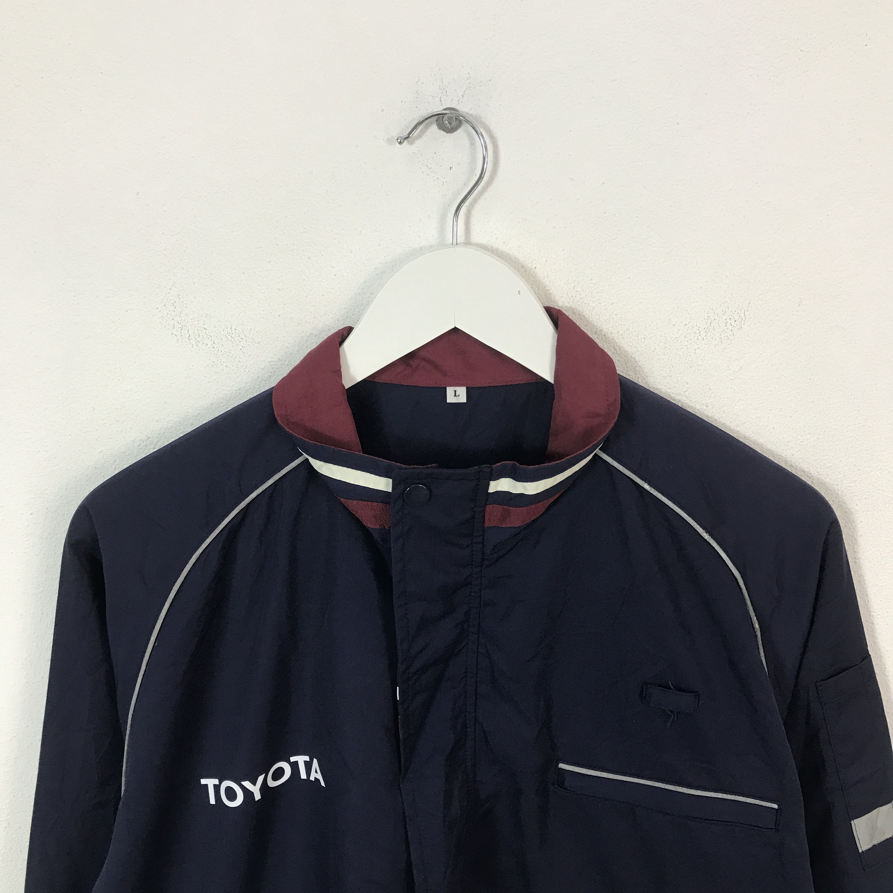 Japanese Brand Vtg Toyota racing jacket Size US L / EU 52-54 / 3 - 3 Thumbnail