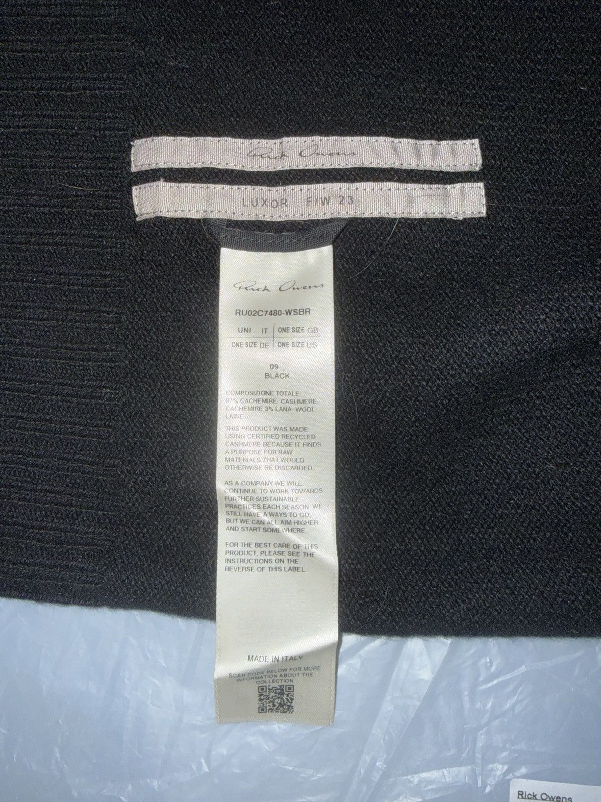 Rick Owens Rick Owens Gimp Mask Size ONE SIZE - 3 Thumbnail