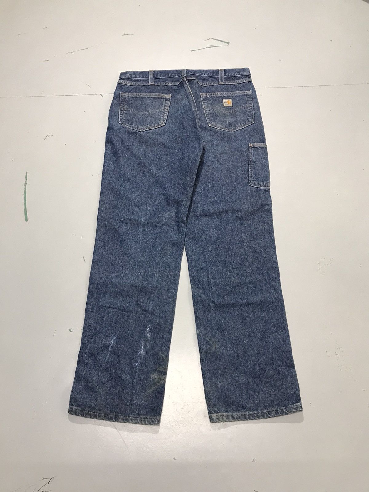 Carhartt Vintage Carhartt FR double knee workwear denim Size US 38 / EU 54 - 2 Thumbnail