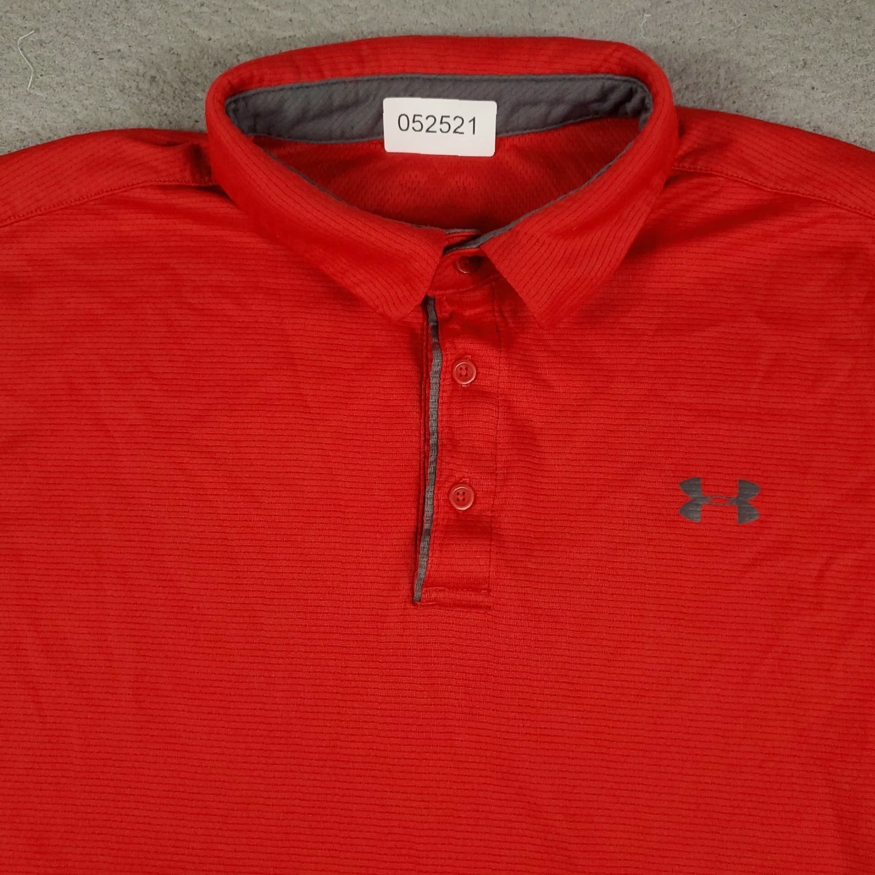 Under Armour Under Armour Polo Shirt Mens XL Red Golf Casual Short Sleeve Polo Size US XL / EU 56 / 4 - 2 Thumbnail