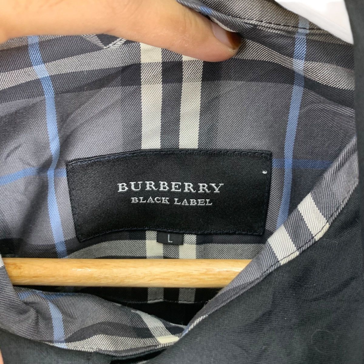 Burberry Vintage BURBERRY BLACK LABEL Nova Checks Jacket Parka Size L / US 10 / IT 46 - 5 Thumbnail