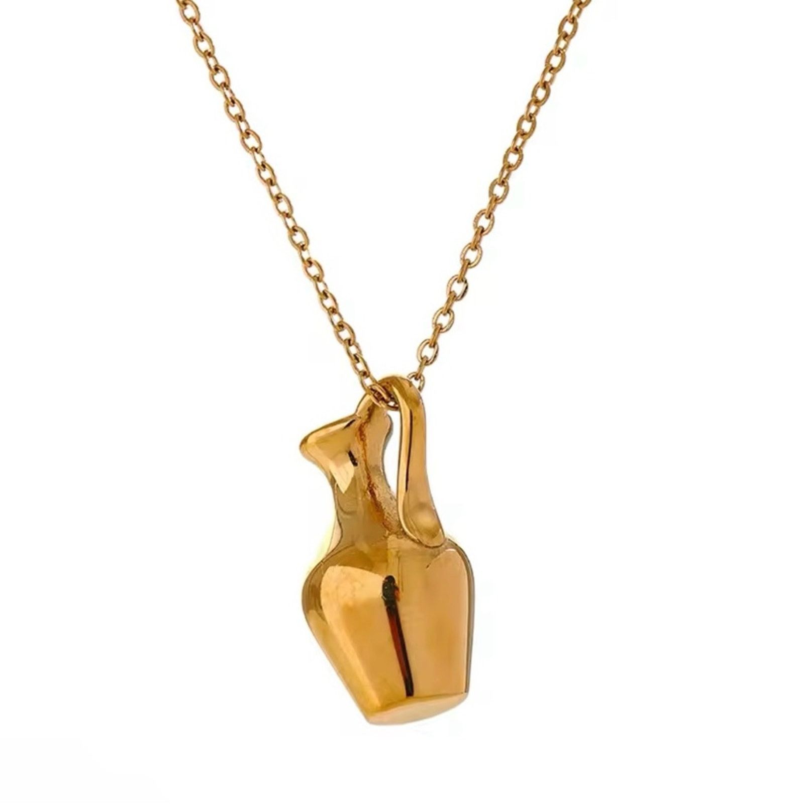 Other Vase Kettle Charm Necklace Pendant Necklace Waterproof Size ONE SIZE - 1 Thumbnail