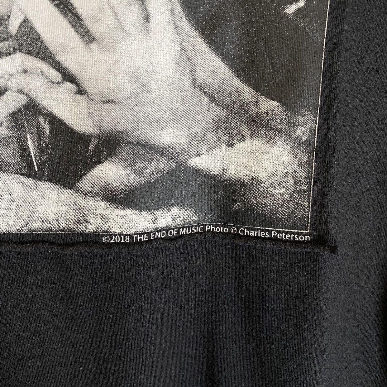 Band Tees Jouetie Kurt Cobain original distressed punk "End of Music" Size US L / EU 52-54 / 3 - 6 Thumbnail
