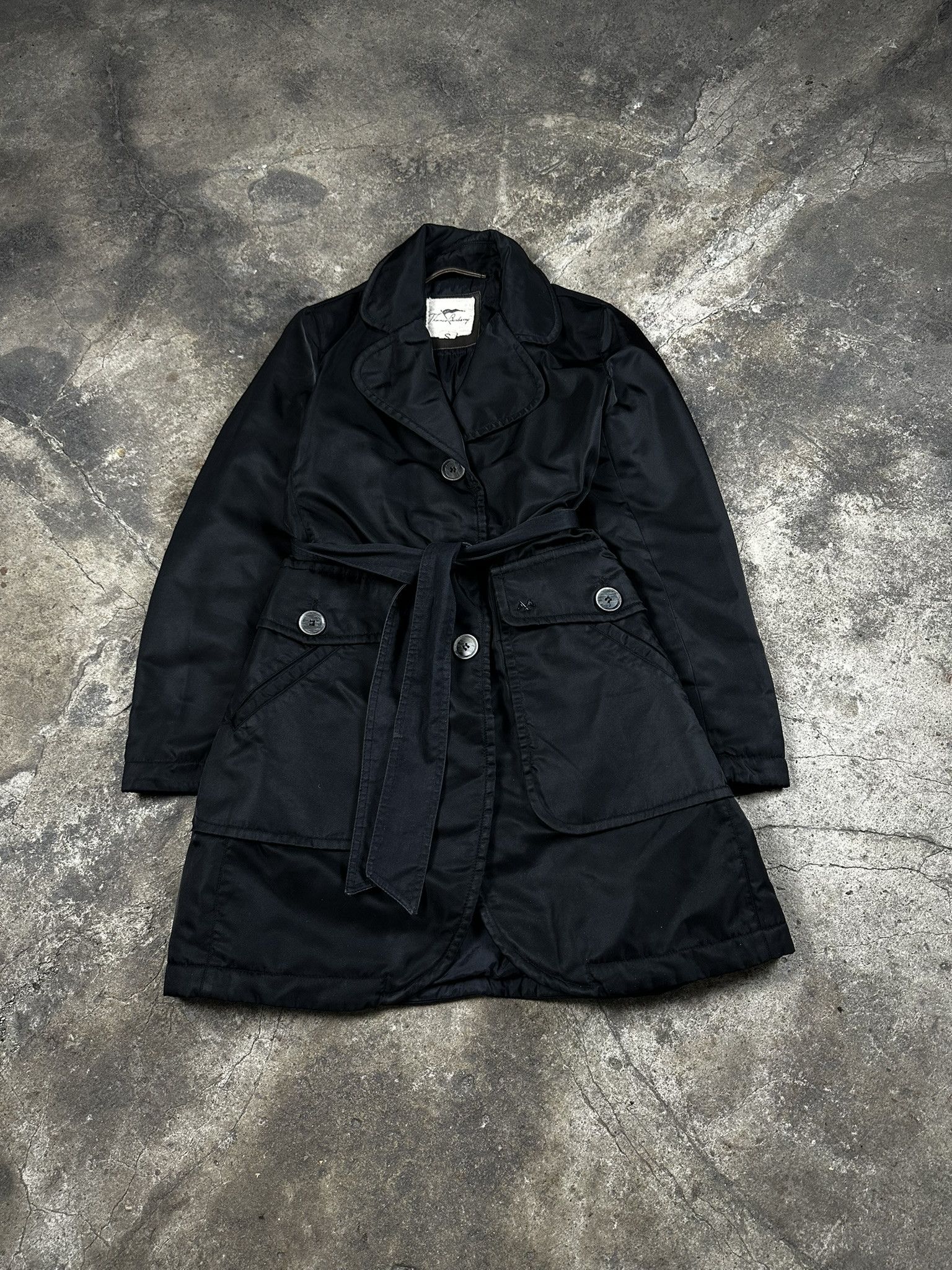 Burberry Vintage Thomas Burberry Nylon Coat Size S / US 4 / IT 40 - 1 Thumbnail