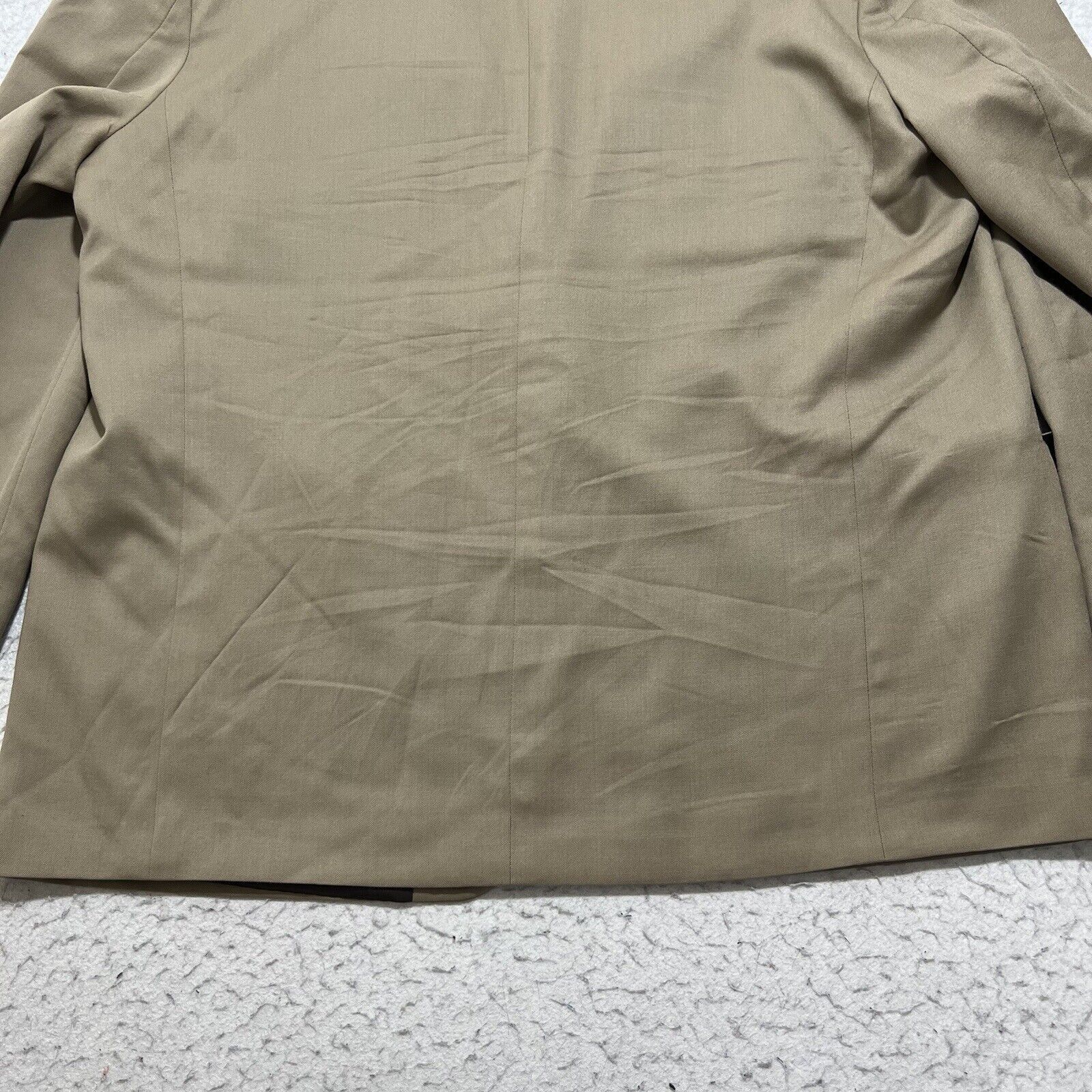 Joseph & Feiss Joseph & Feiss 50R Wool Suit Jacket Brown Beige Sport Coat Size 50R - 16 Thumbnail