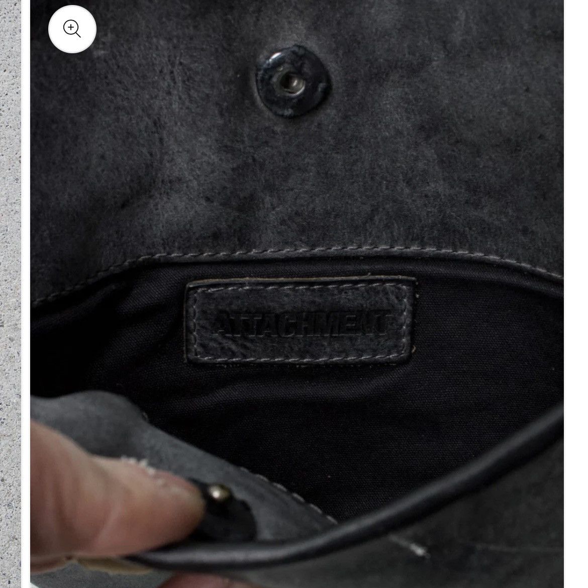 Attachment Early 00s Cowhide Leather Vachetta Waist Bag Size ONE SIZE - 3 Thumbnail