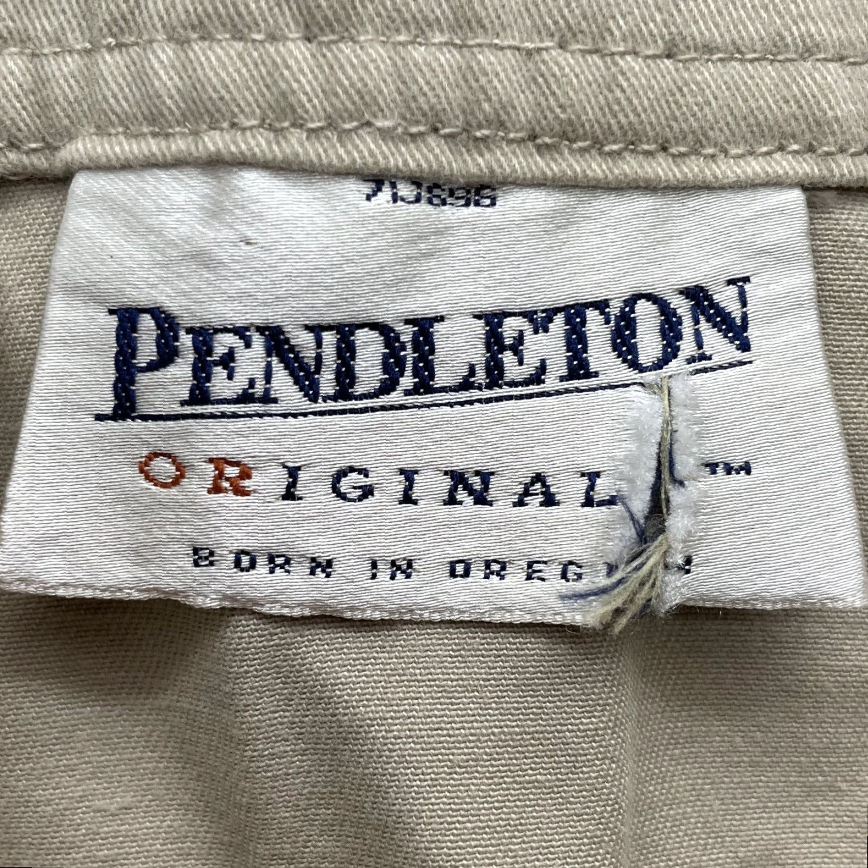 Pendleton VINTAGE Pendleton Skirt Women 16 Cotton Modest Gorpcore Minimalist Office Preppy Size 38" / US 16 / IT 52 - 6 Thumbnail