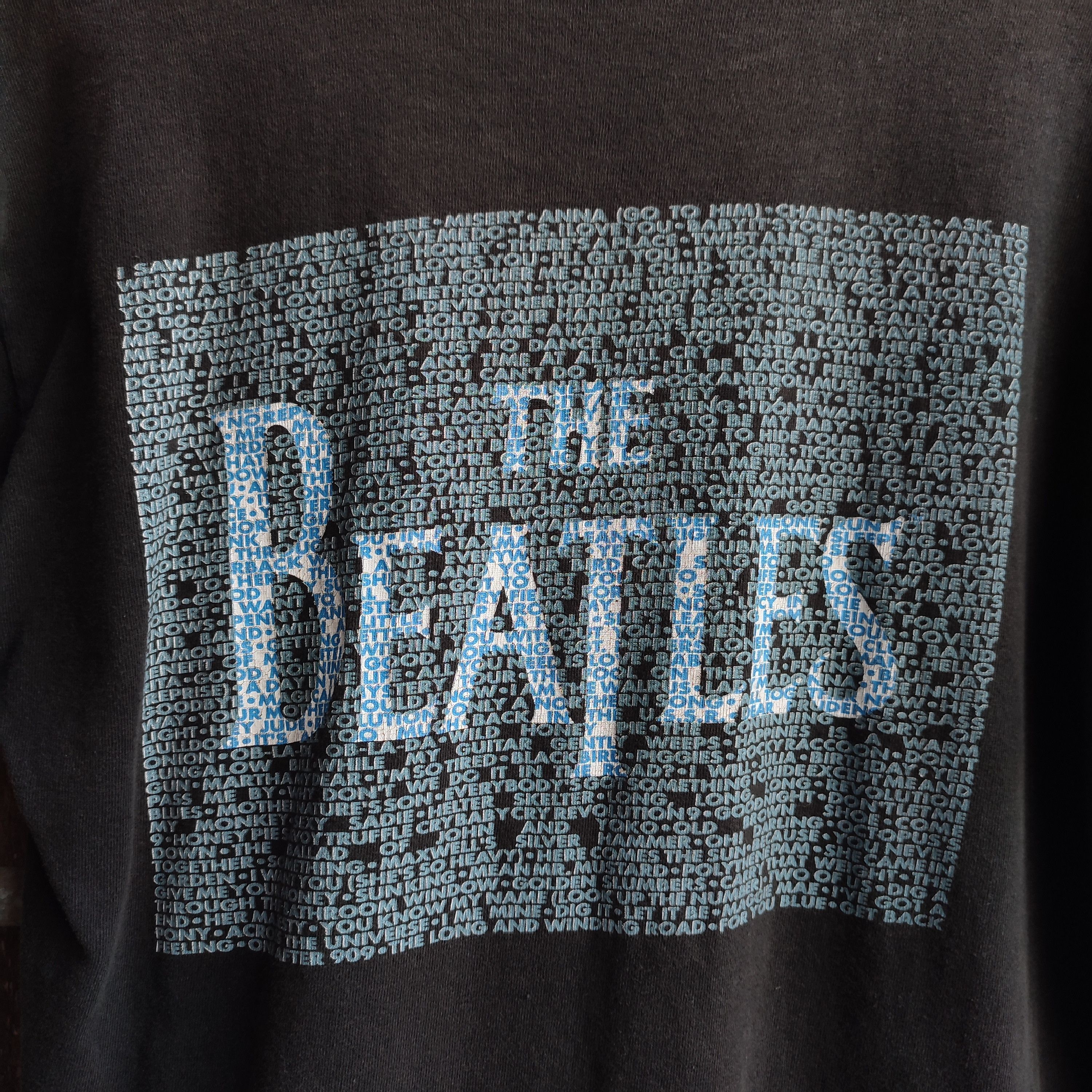 Band Tees × Vintage Vintage 90s The Beatles Single Stitch T-Shirt Size US M / EU 48-50 / 2 - 7 Thumbnail