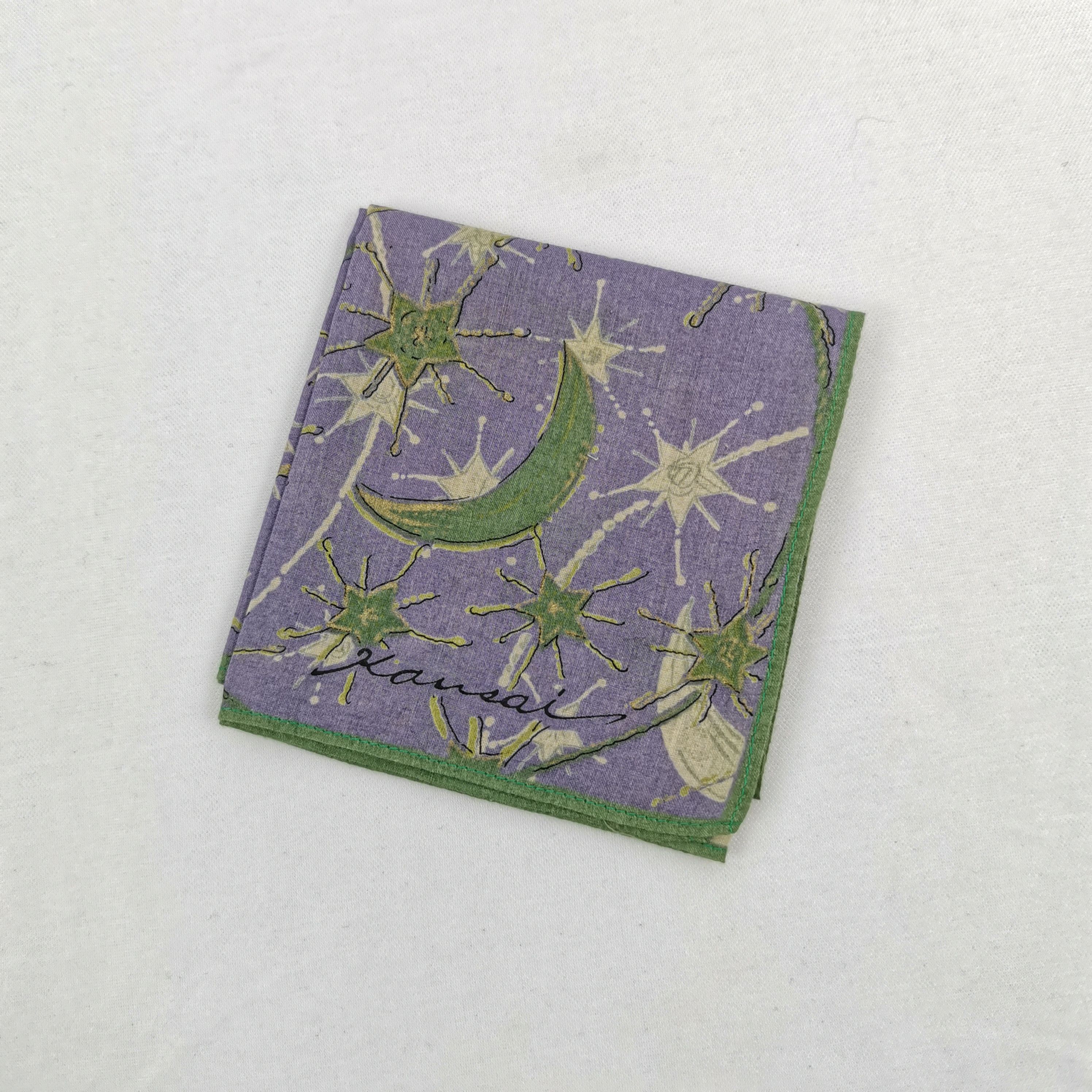 Kansai Yamamoto Vintage Kansai Handkerchief Neckerchief Japanese Bandana Size ONE SIZE - 4 Thumbnail
