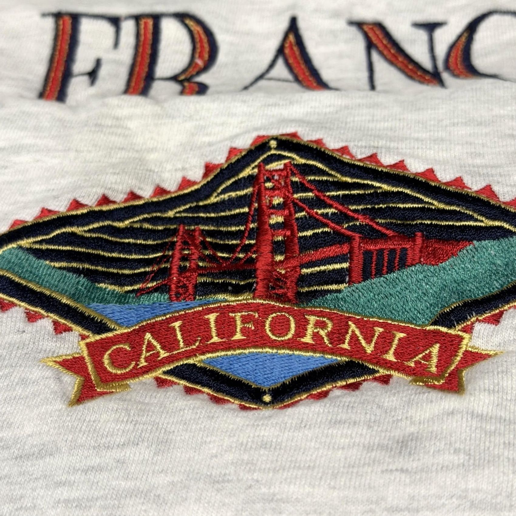 Vintage Crazy Shirts Shirt Mens Small Gray San Francisco California Embroidered Tee Size US L / EU 52-54 / 3 - 3 Thumbnail
