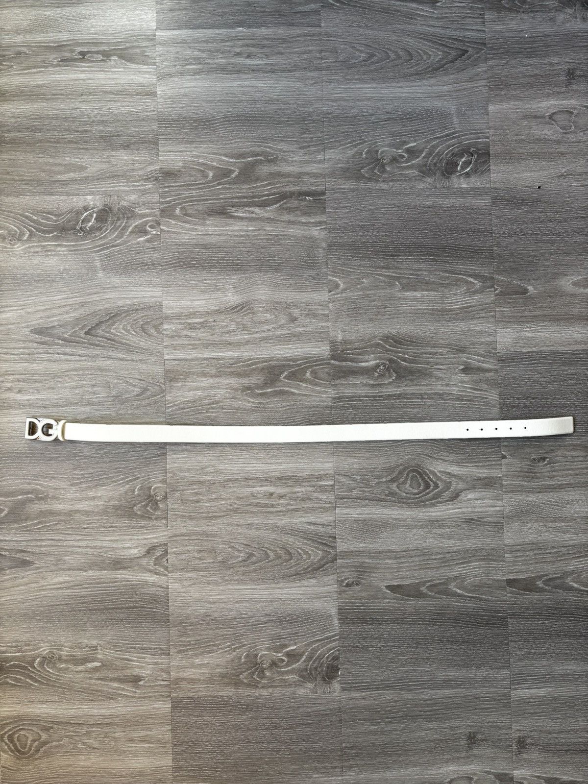 Dolce & Gabbana Dolce & Gabbana White Belt Size 34 - 4 Thumbnail
