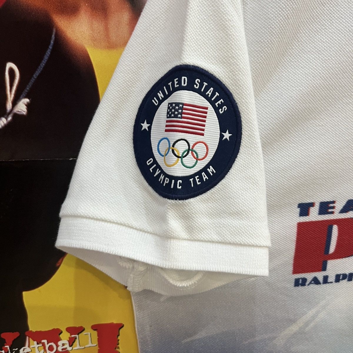 Lo Life × Polo Ralph Lauren × Vintage BNWOT Polo Ralph Lauren USA 2024 Olympics Skater Polo Shirt Size US S / EU 44-46 / 1 - 4 Thumbnail