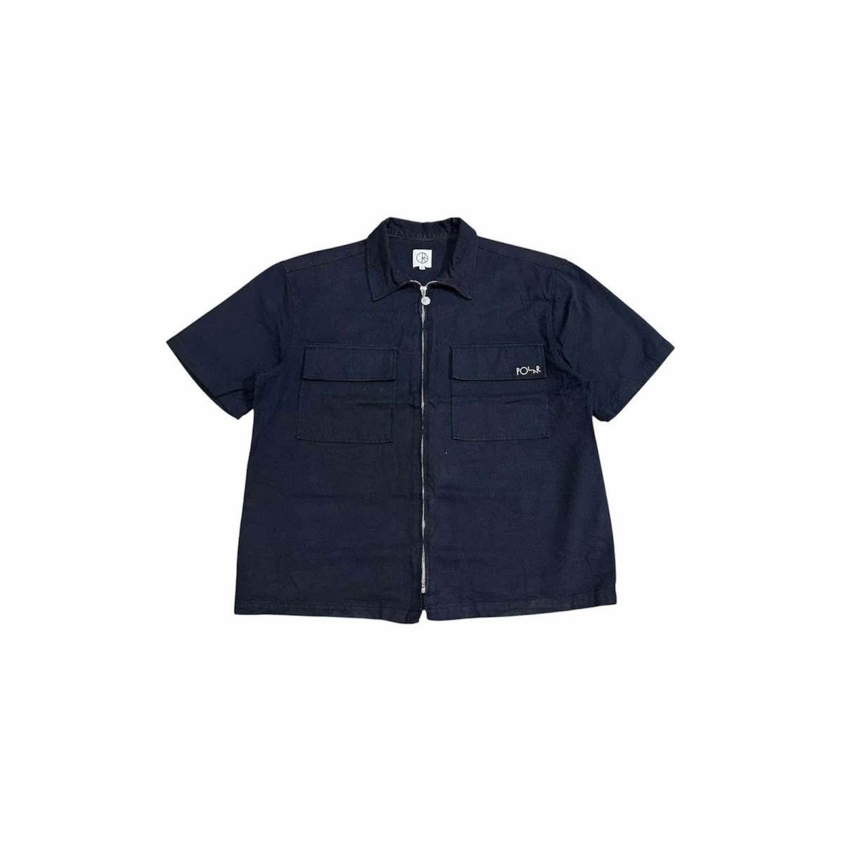 Polar Skate Co. 🔥Polar Skate Co Zip Up Work Shirt Short Sleeve Size US M / EU 48-50 / 2 - 2 Thumbnail