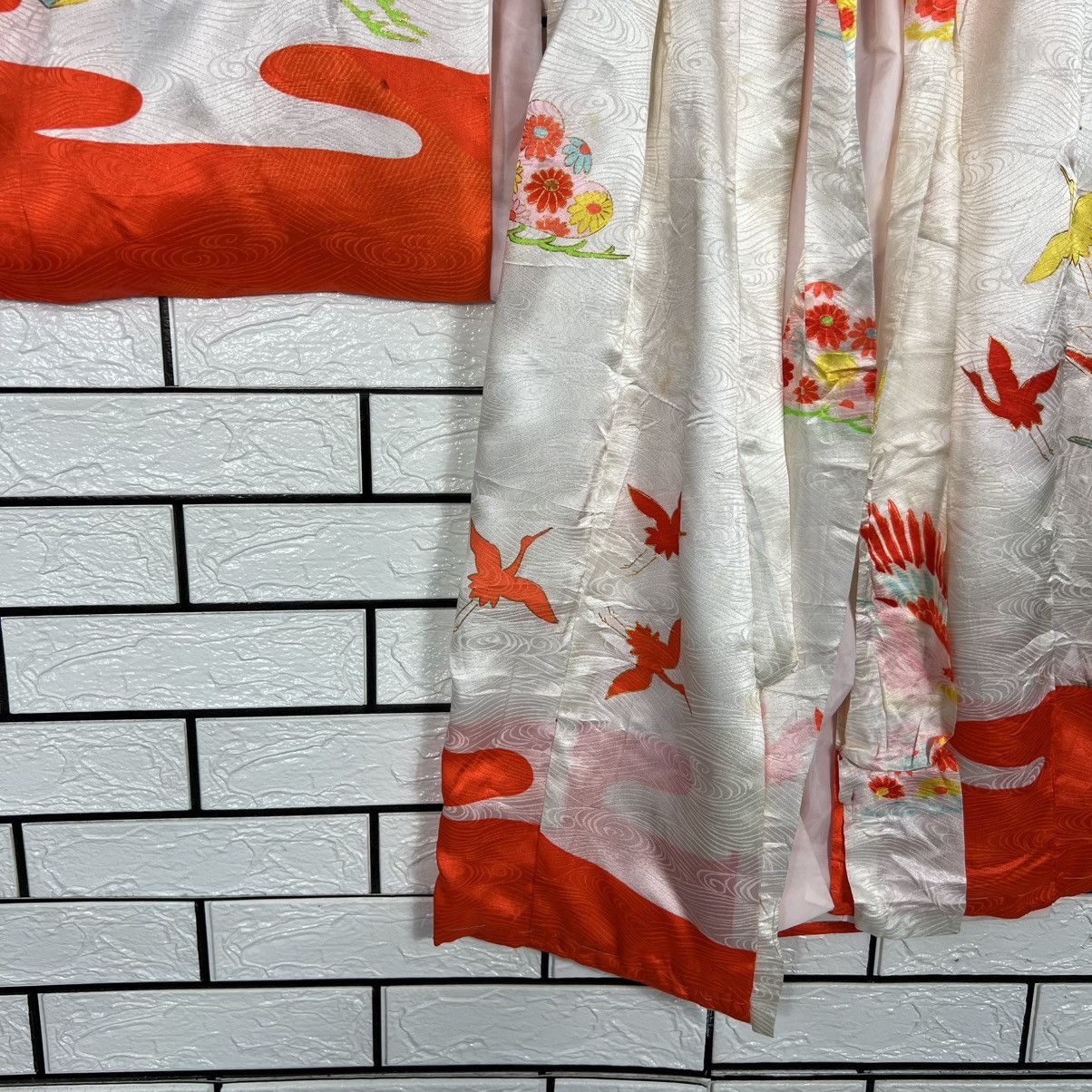 Japanese Brand Traditional Japan Kimono Embroidered Phoenix Logo #4190-C190 Size ONE SIZE - 13 Thumbnail