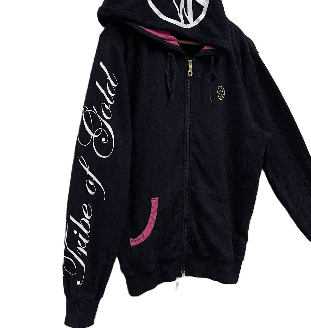 Japanese Brand 24Karats Tribe Of Gold Hoodie Sweater Size US L / EU 52-54 / 3 - 4 Thumbnail