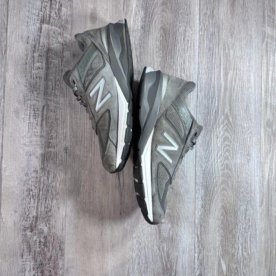 New Balance NEW BALANCE • 990 V5 "MiUSA Grey White" (13M) Size US 13 / EU 46 - 10 Thumbnail
