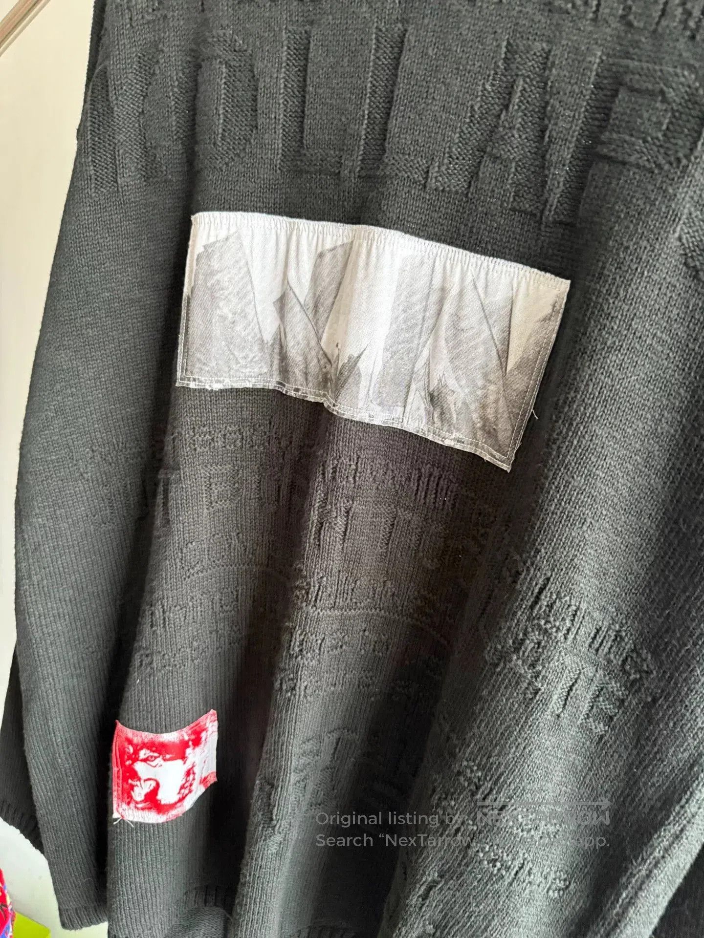 Raf Simons Raf Simons Archive Patchwork Sweater. Size US S / EU 44-46 / 1 - 4 Thumbnail
