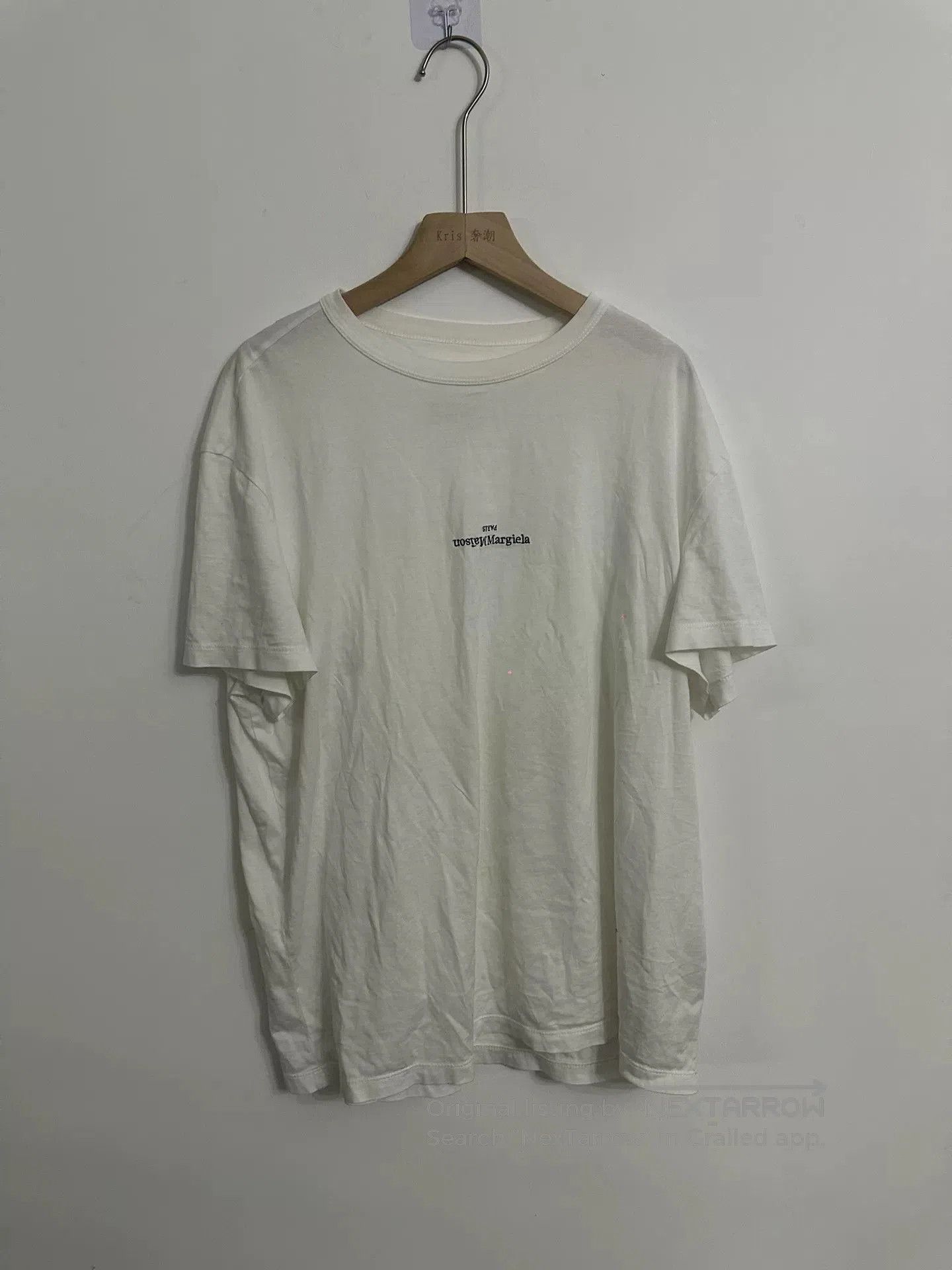 Maison Margiela maison margiela logo print short sleeve t. Size US M / EU 48-50 / 2 - 1 Thumbnail