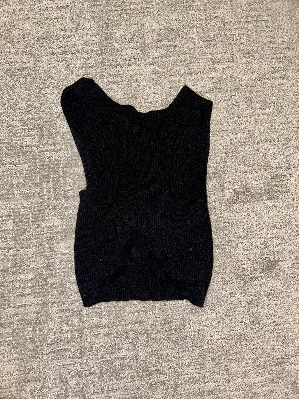 Other Active USA black twist cropped tank top Size M / US 6-8 / IT 42-44 - 3 Thumbnail
